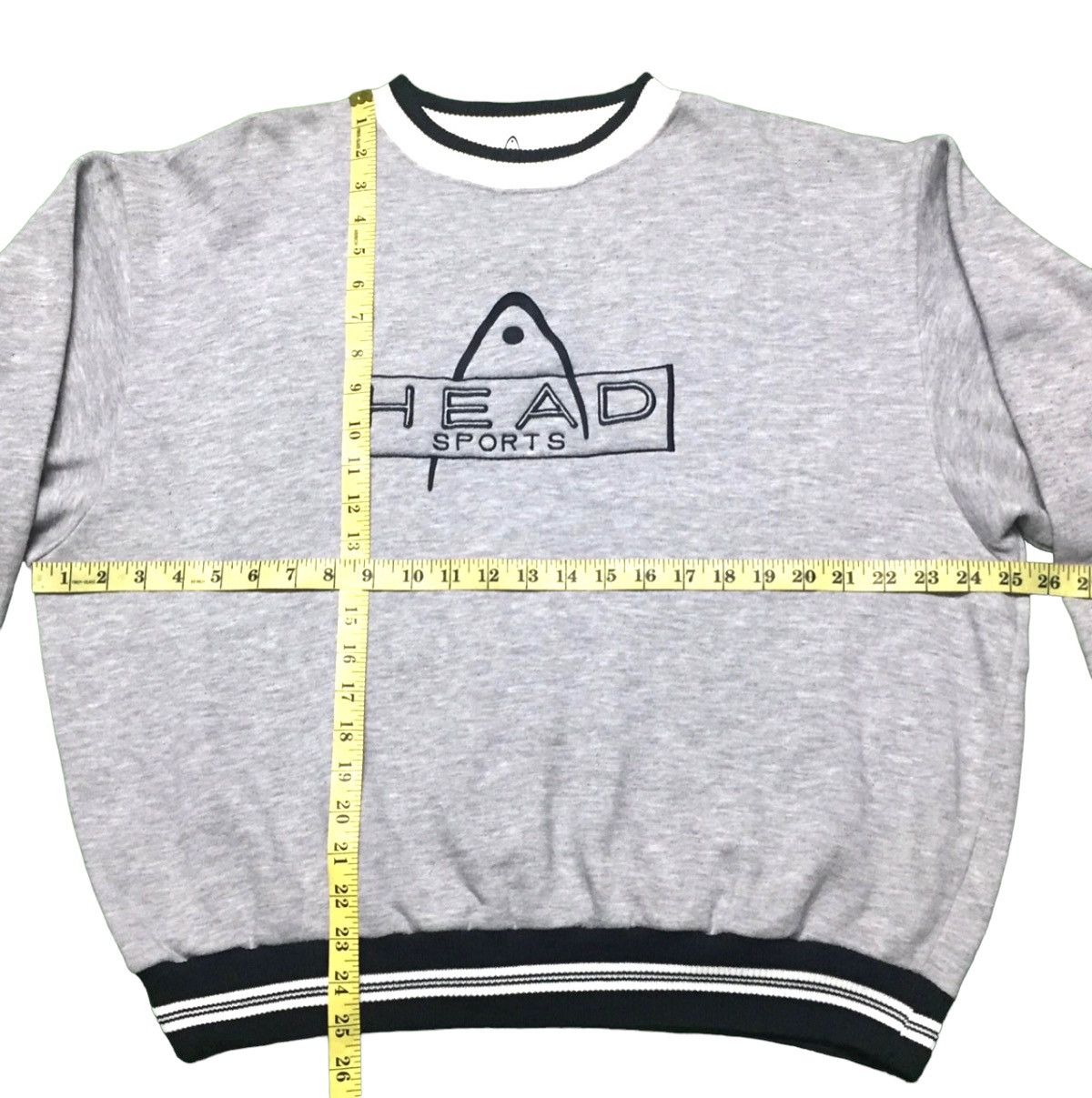 Japanese Brand Vintage Head Sportswear Crewneck Sweatshirt Size US L / EU 52-54 / 3 - 3 Thumbnail