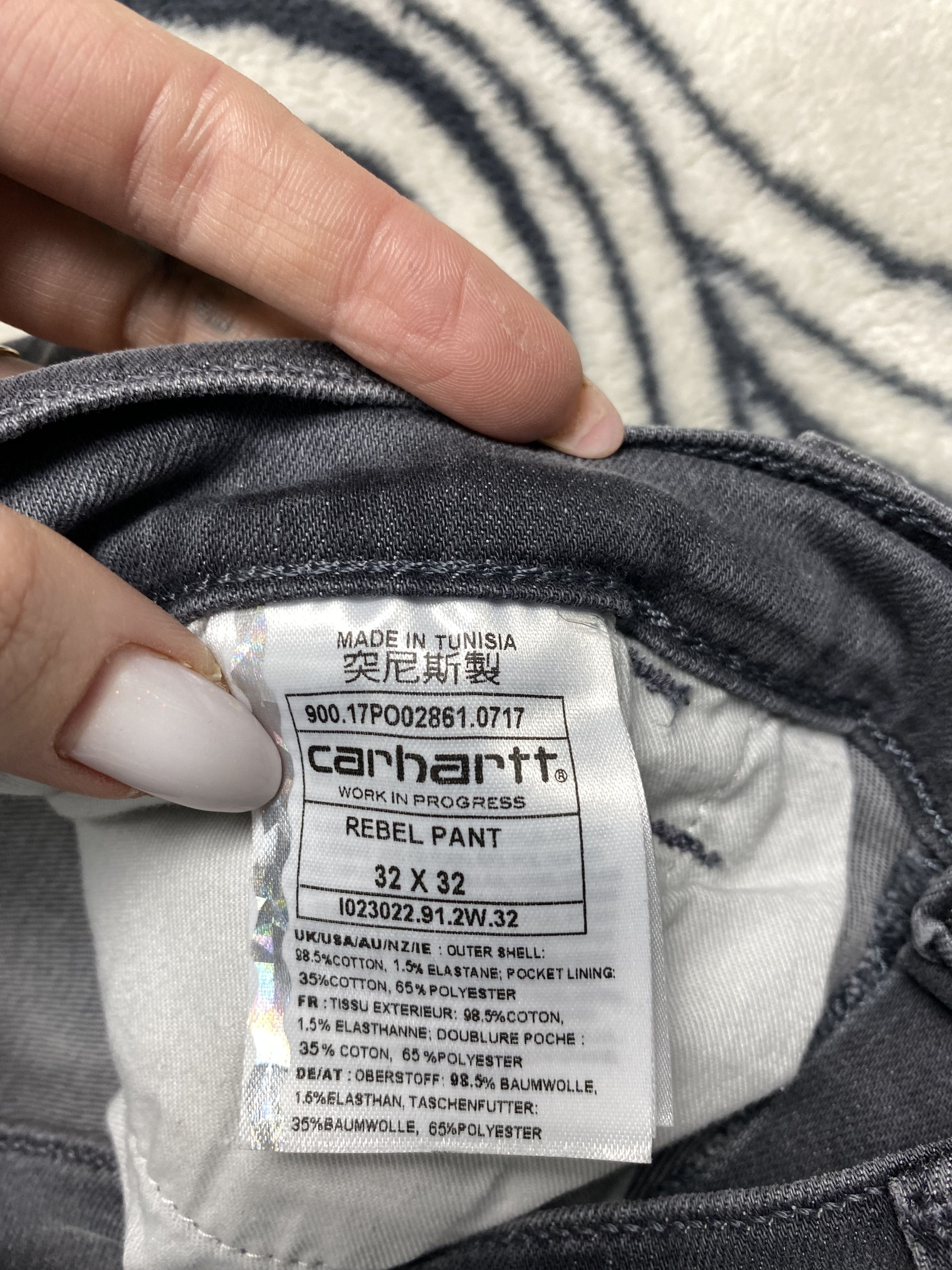 Carhartt Wip Carhartt Wip Vintage Denim Pants Jeans Size US 32 / EU 48 - 8 Thumbnail