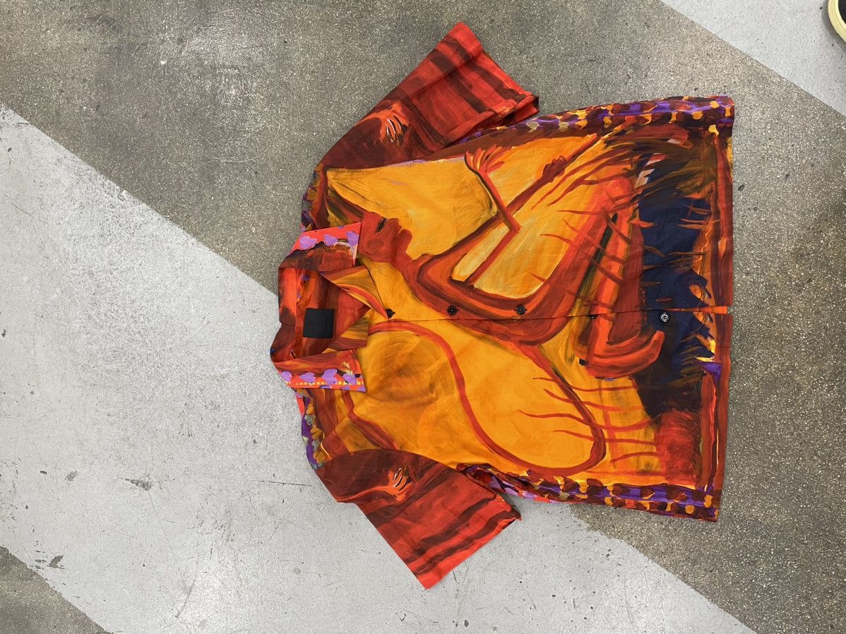 Givenchy GIVENCHY Josh smith Devil Hawaii Shirt Size US XL / EU 56 / 4 - 3 Thumbnail