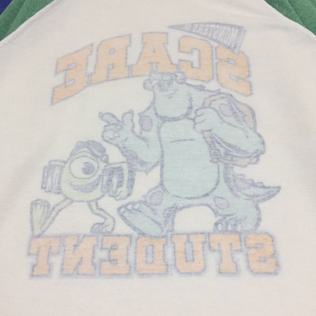 Cartoon Network × Disney × Japanese Brand Vintage Disney Monster University BigLogo Sweatshirt Size US M / EU 48-50 / 2 - 9 Thumbnail