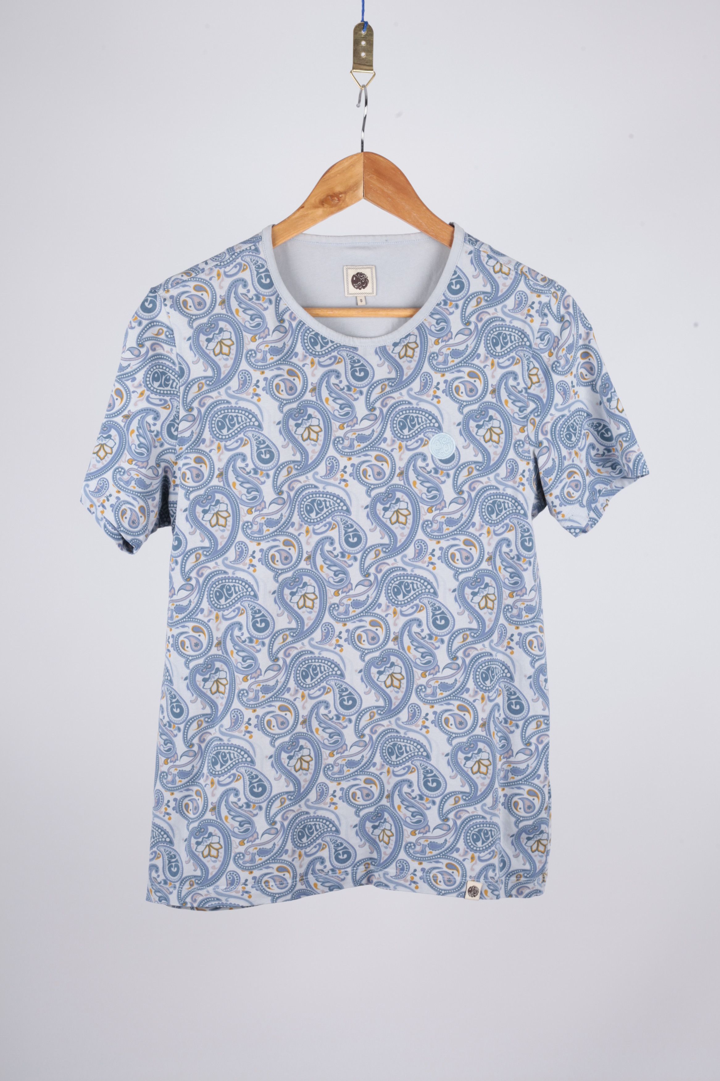 Pretty Green Pretty Green Men's Blue Short Sleeve T- Shirt Size S | Grailed