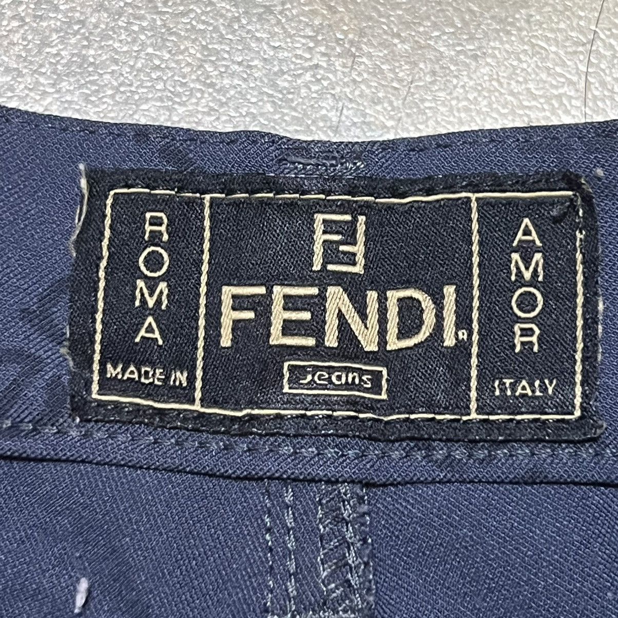 Fendi Fendi Jeans Full Print Pants Size 26" / US 2 / IT 38 - 6 Thumbnail