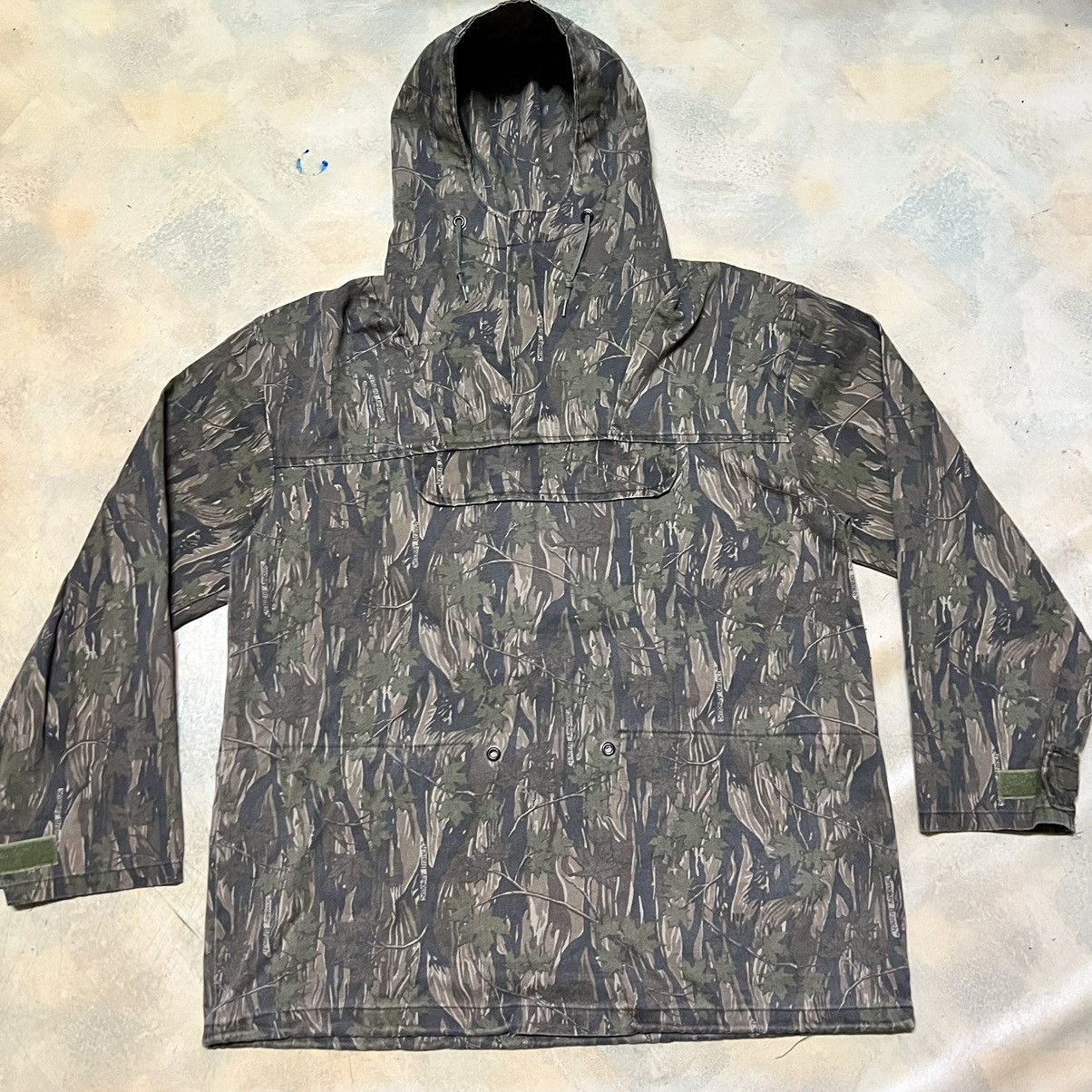 Mossy Oaks Vintage Military Army Mossy Oak Full Print Anorak Hoodie Size US L / EU 52-54 / 3 - 3 Thumbnail