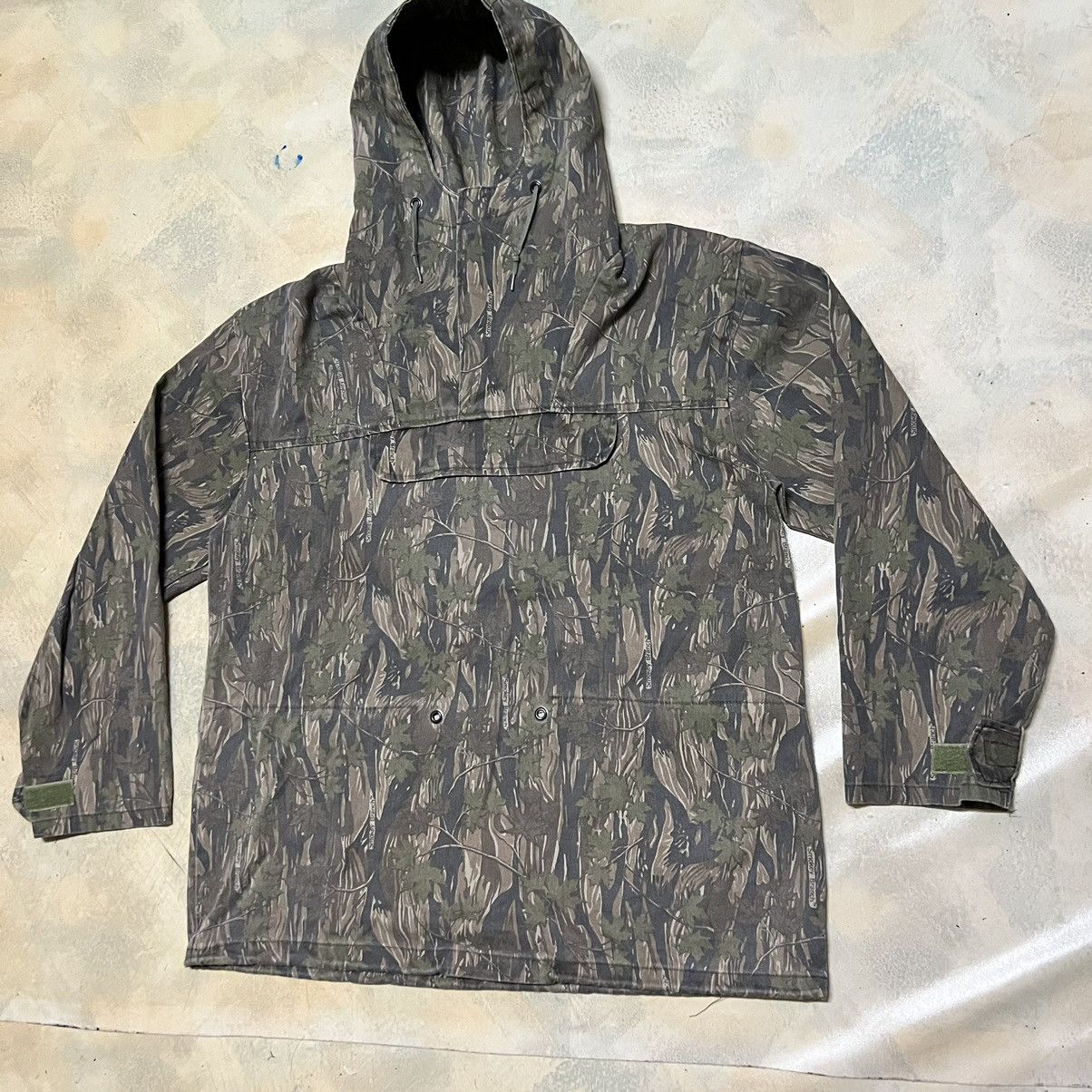 Mossy Oaks Vintage Military Army Mossy Oak Full Print Anorak Hoodie Size US L / EU 52-54 / 3 - 2 Thumbnail