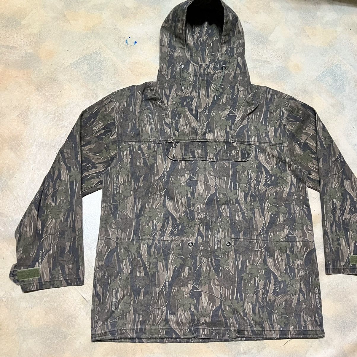 Mossy Oaks Vintage Military Army Mossy Oak Full Print Anorak Hoodie Size US L / EU 52-54 / 3 - 4 Thumbnail