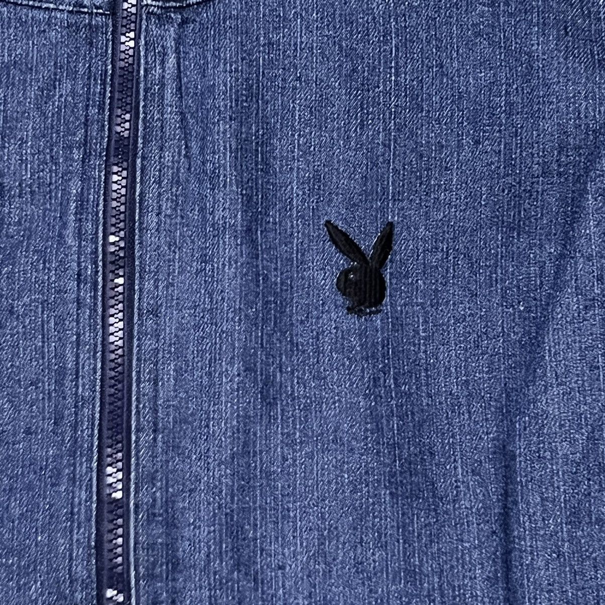 Playboy Playboy Big Logo Jeans Jacket Size US L / EU 52-54 / 3 - 5 Thumbnail