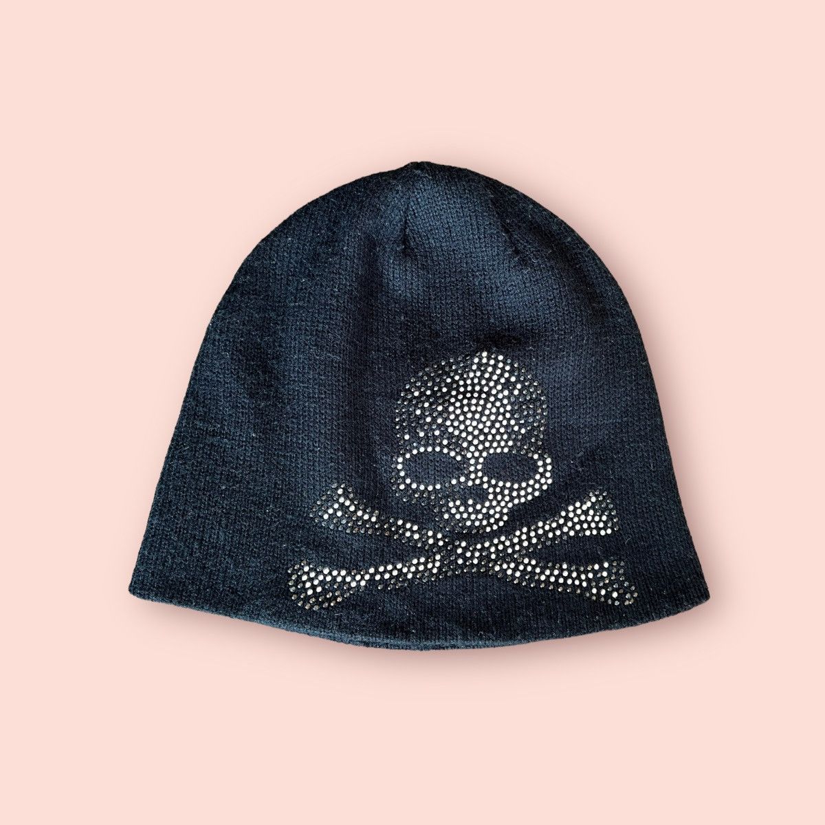 Japanese Brand × Seditionaries VINTAGE STUDDED SKULL PUNK OVERSIZED BEANIE Size ONE SIZE - 2 Thumbnail