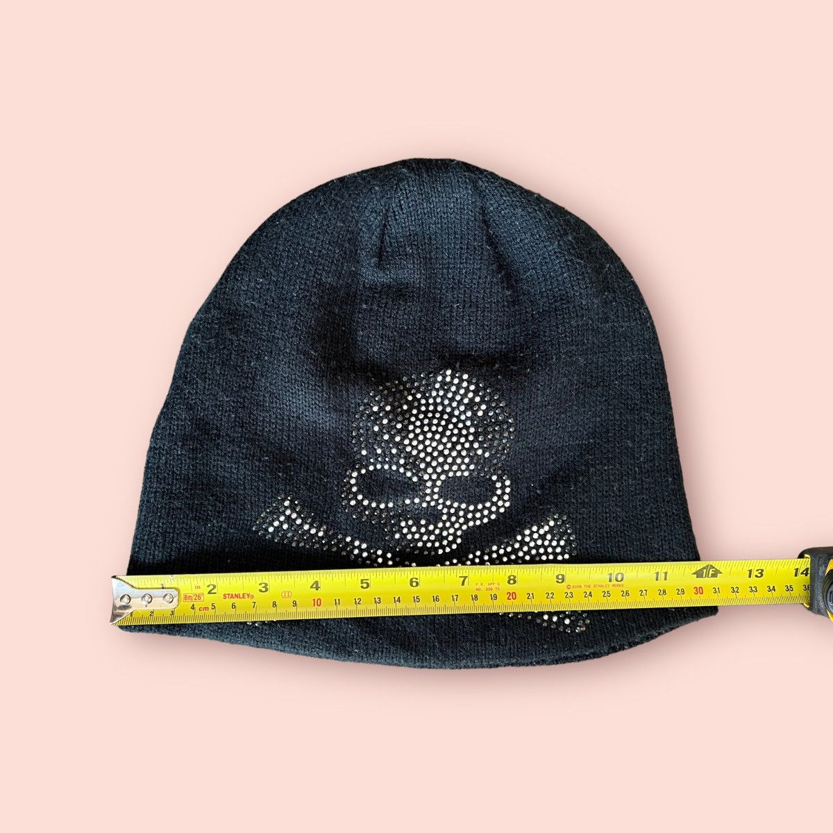 Japanese Brand × Seditionaries VINTAGE STUDDED SKULL PUNK OVERSIZED BEANIE Size ONE SIZE - 10 Thumbnail