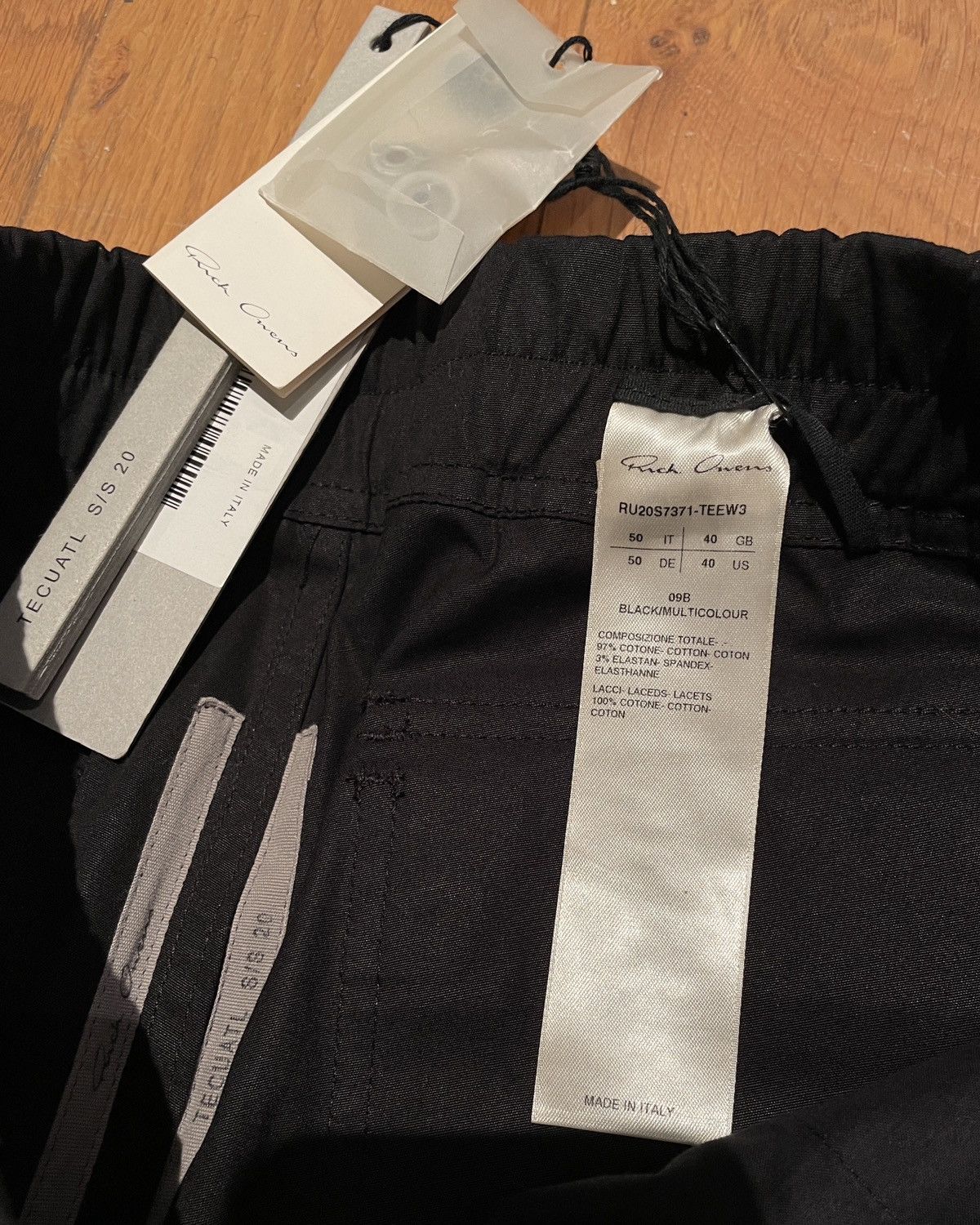 Rick Owens Rick Owens SS20 Tecuatl Megalaced cargo jogger Size US 32 / EU 48 - 5 Thumbnail