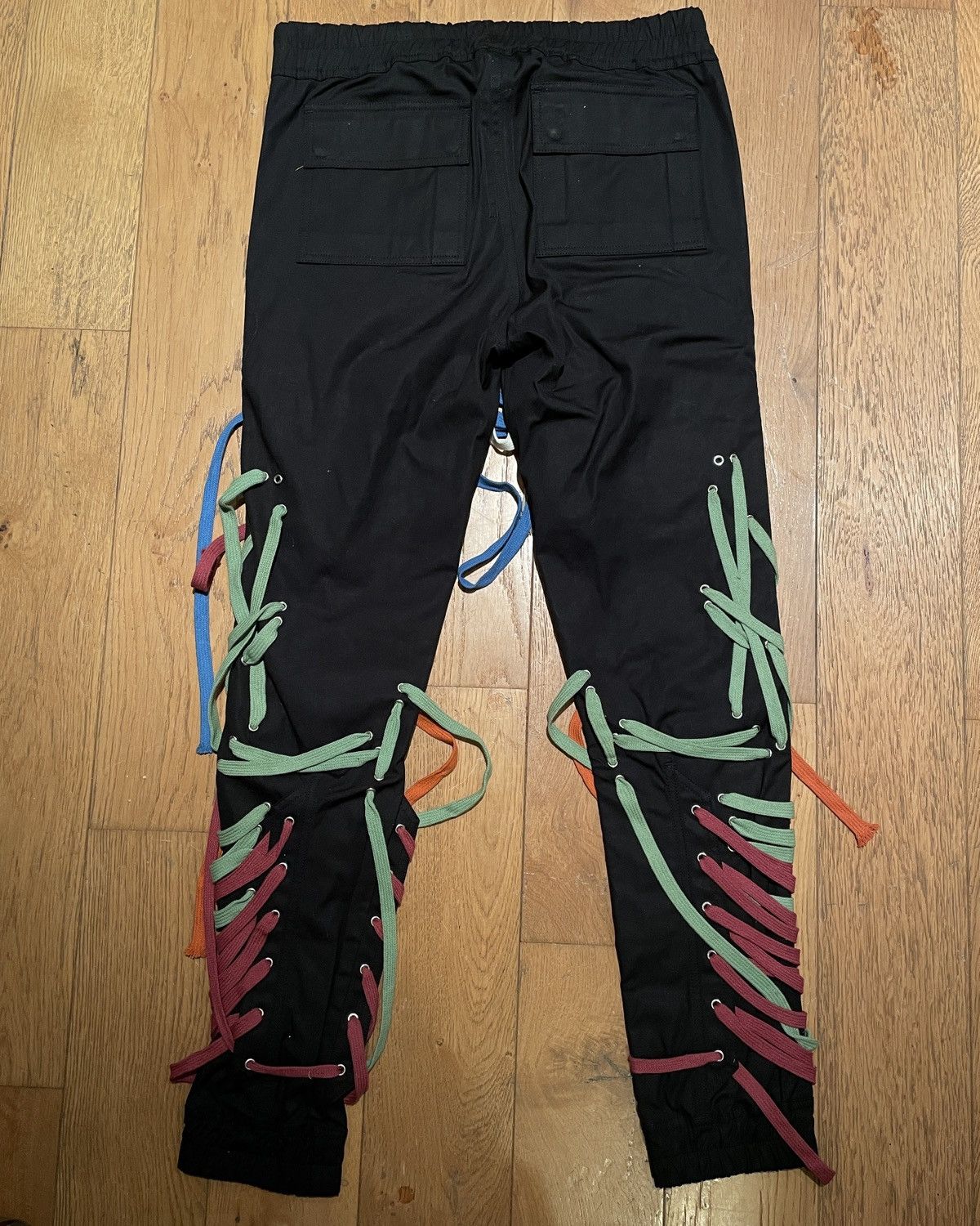 Rick Owens Rick Owens SS20 Tecuatl Megalaced cargo jogger Size US 32 / EU 48 - 3 Thumbnail