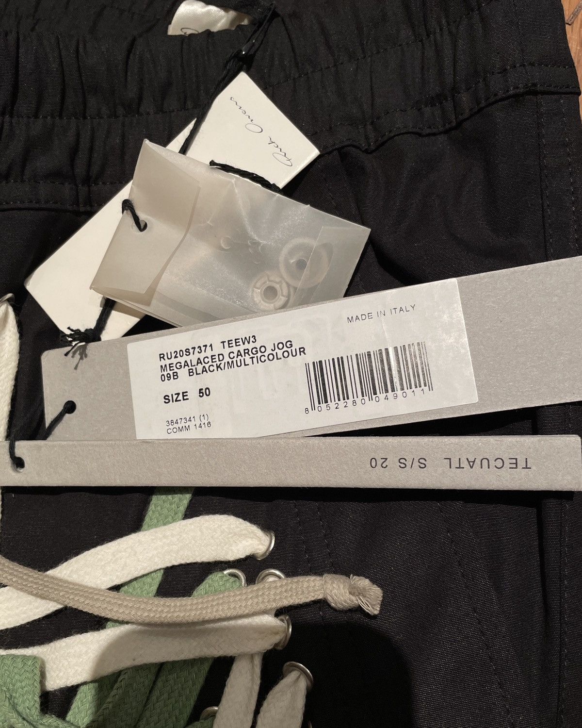 Rick Owens Rick Owens SS20 Tecuatl Megalaced cargo jogger Size US 32 / EU 48 - 6 Thumbnail