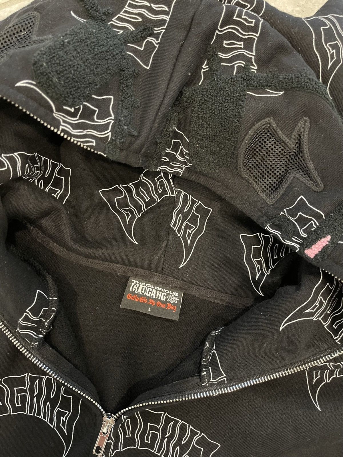 Glo Gang glo gang full zip hoodie Size US L / EU 52-54 / 3 - 5 Thumbnail