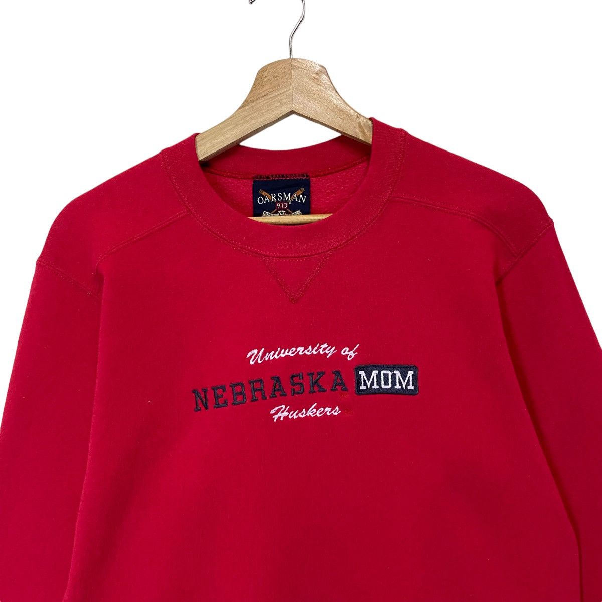 Vintage Vintage University Of Nebraska Big Logo Crewneck Sweatshirt Size US S / EU 44-46 / 1 - 4 Thumbnail