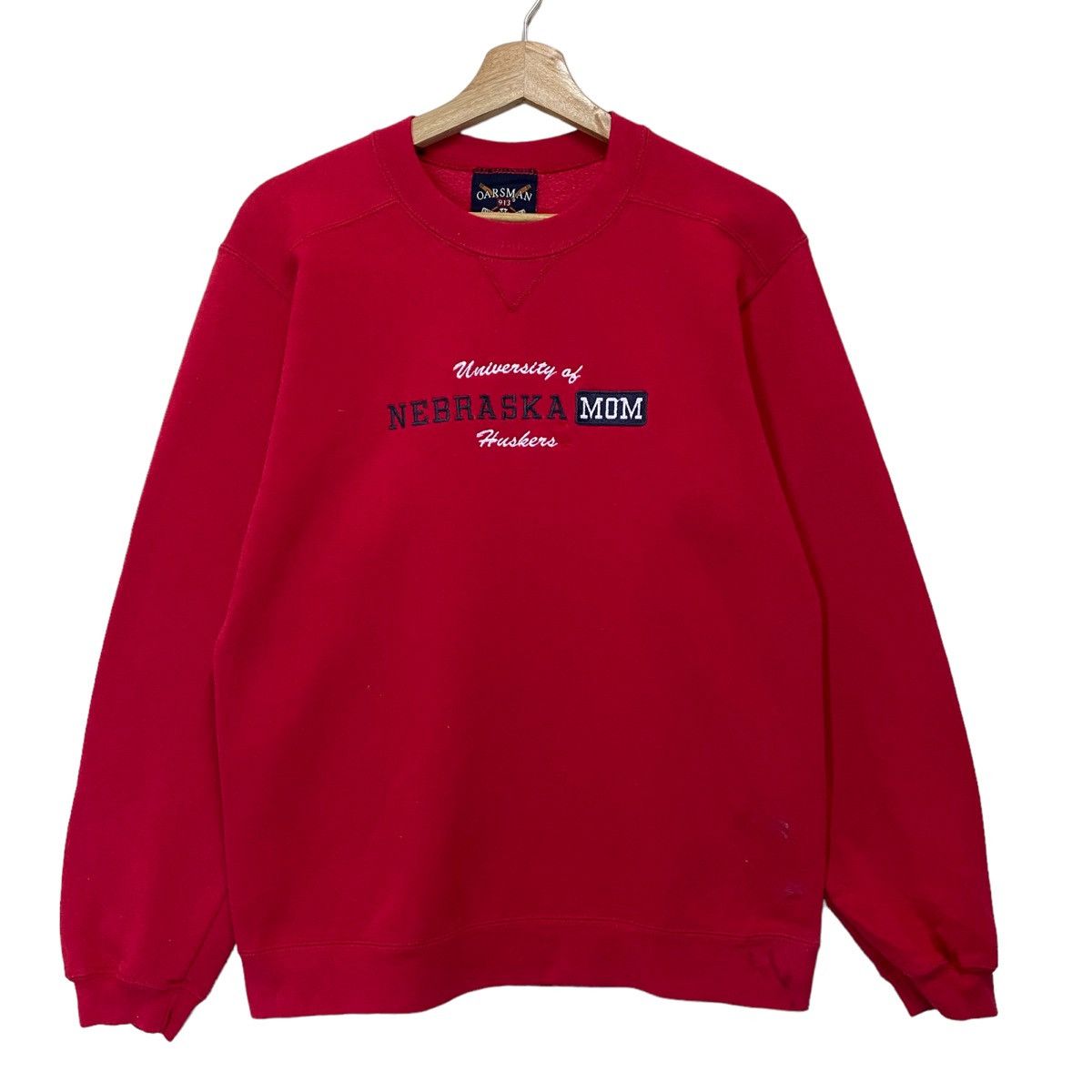 Vintage Vintage University Of Nebraska Big Logo Crewneck Sweatshirt Size US S / EU 44-46 / 1 - 1 Thumbnail