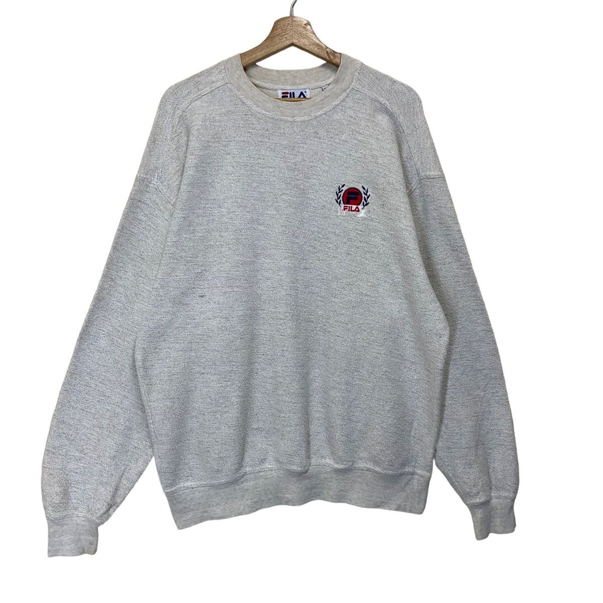 Fila × Vintage Vintage Fila Small Logo Crewneck Sweatshirt Size M Size US M / EU 48-50 / 2 - 1 Thumbnail
