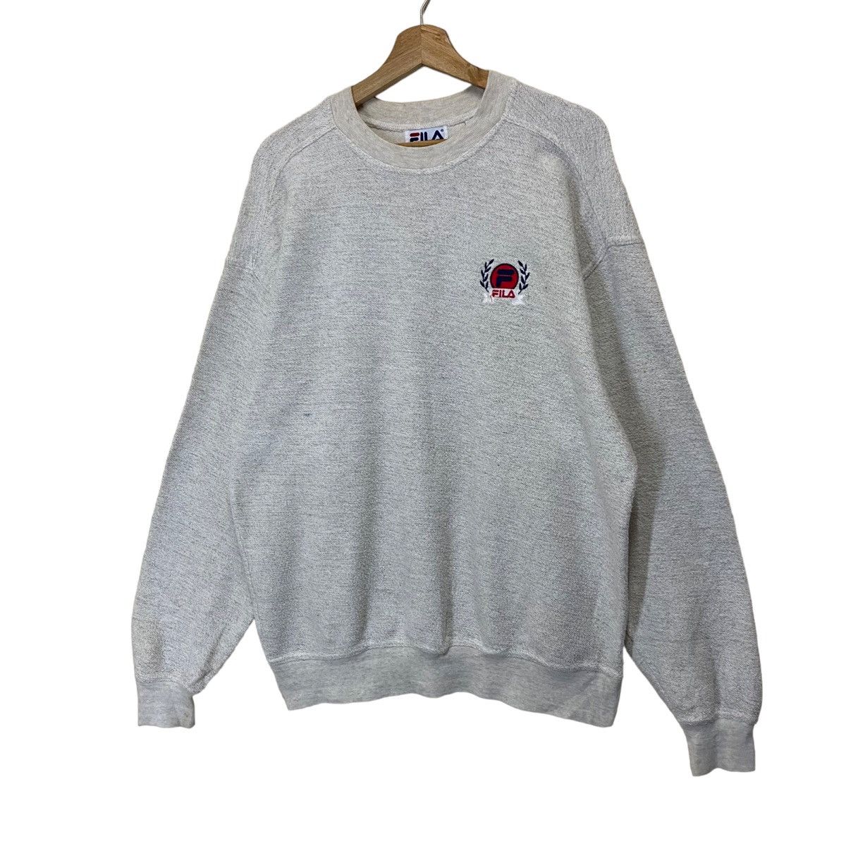 Fila × Vintage Vintage Fila Small Logo Crewneck Sweatshirt Size M Size US M / EU 48-50 / 2 - 3 Thumbnail