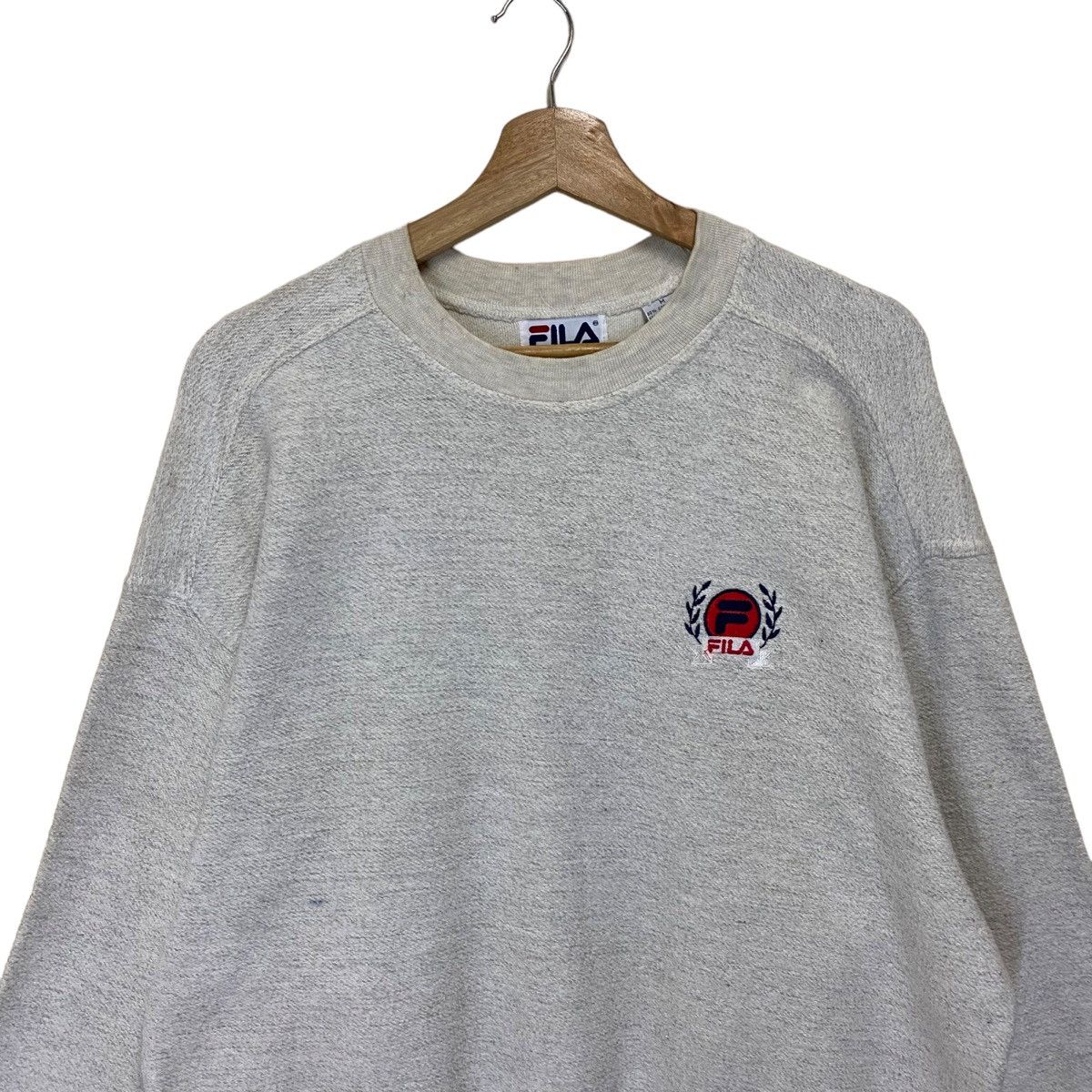 Fila × Vintage Vintage Fila Small Logo Crewneck Sweatshirt Size M Size US M / EU 48-50 / 2 - 4 Thumbnail
