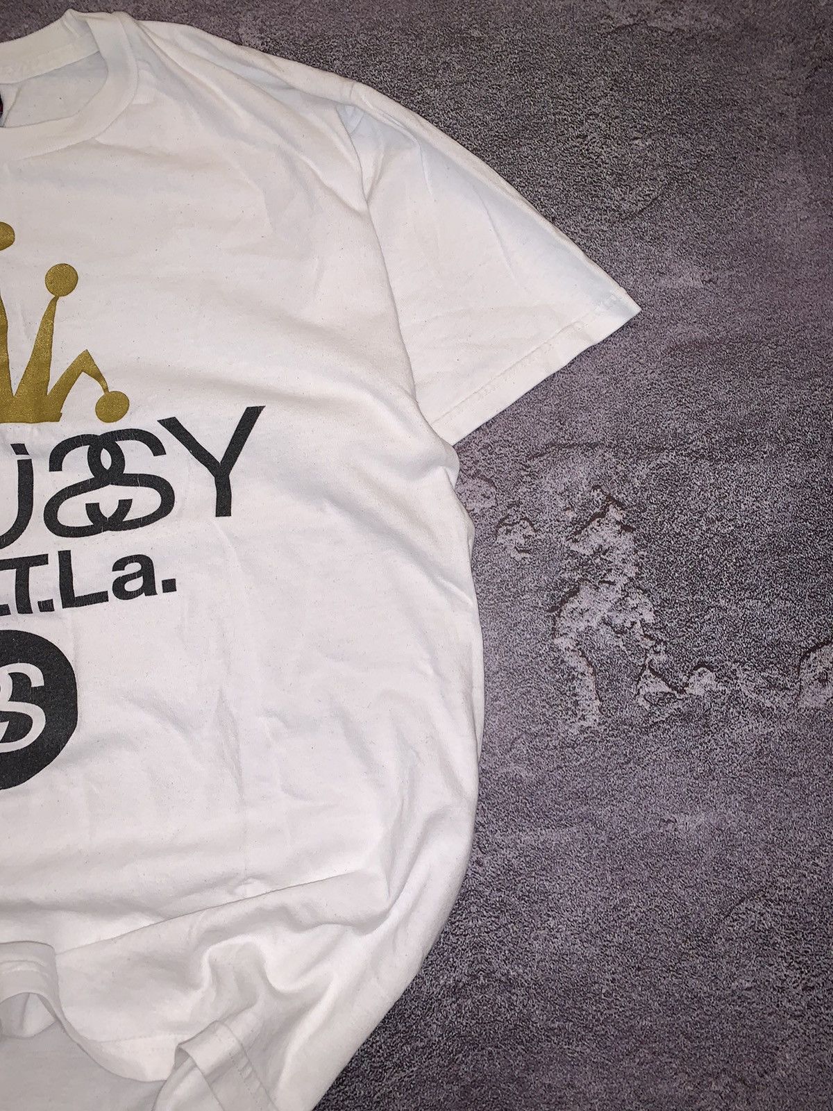 Stussy × Vintage Stussy Ny.L.T.La. M made in Mexico vintage tee T-shirt sk8 Size US M / EU 48-50 / 2 - 3 Thumbnail