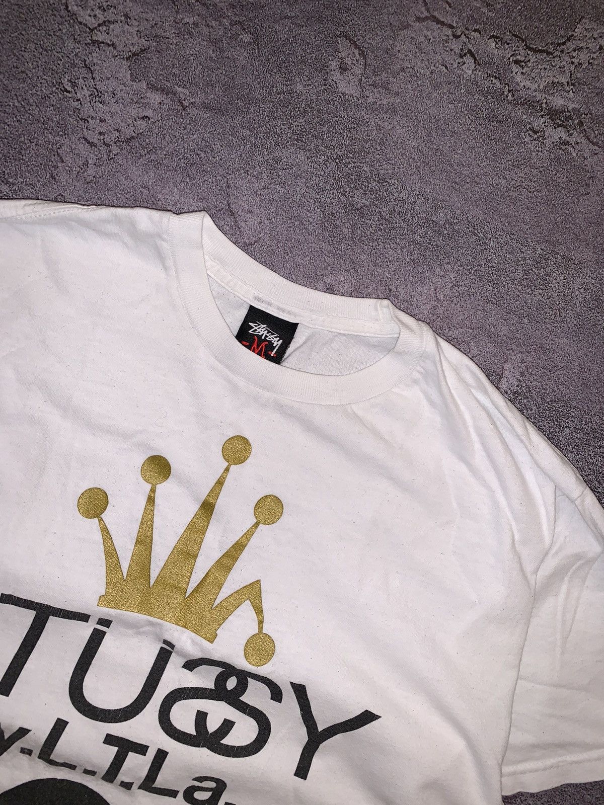 Stussy × Vintage Stussy Ny.L.T.La. M made in Mexico vintage tee T-shirt sk8 Size US M / EU 48-50 / 2 - 5 Thumbnail