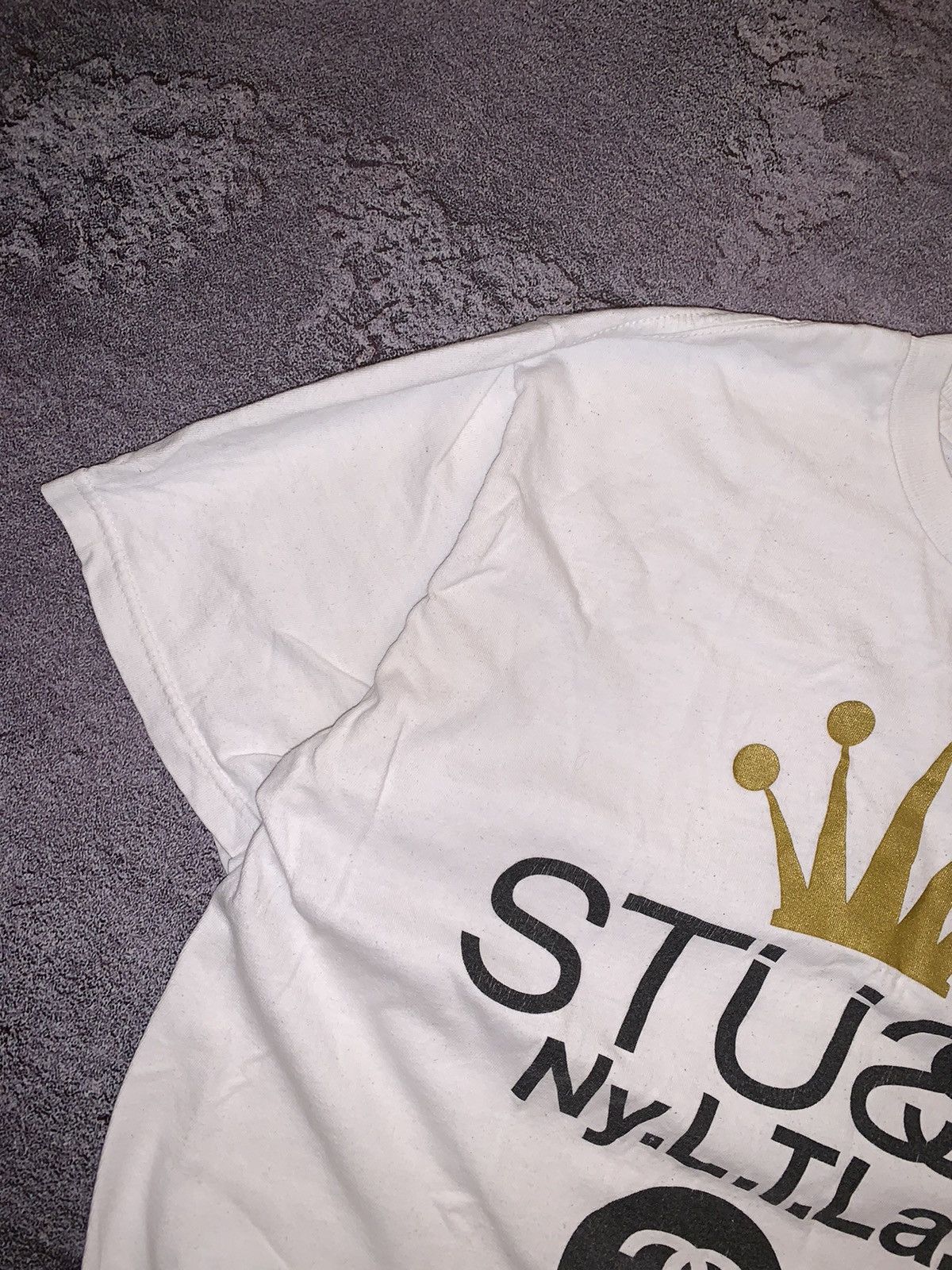 Stussy × Vintage Stussy Ny.L.T.La. M made in Mexico vintage tee T-shirt sk8 Size US M / EU 48-50 / 2 - 4 Thumbnail