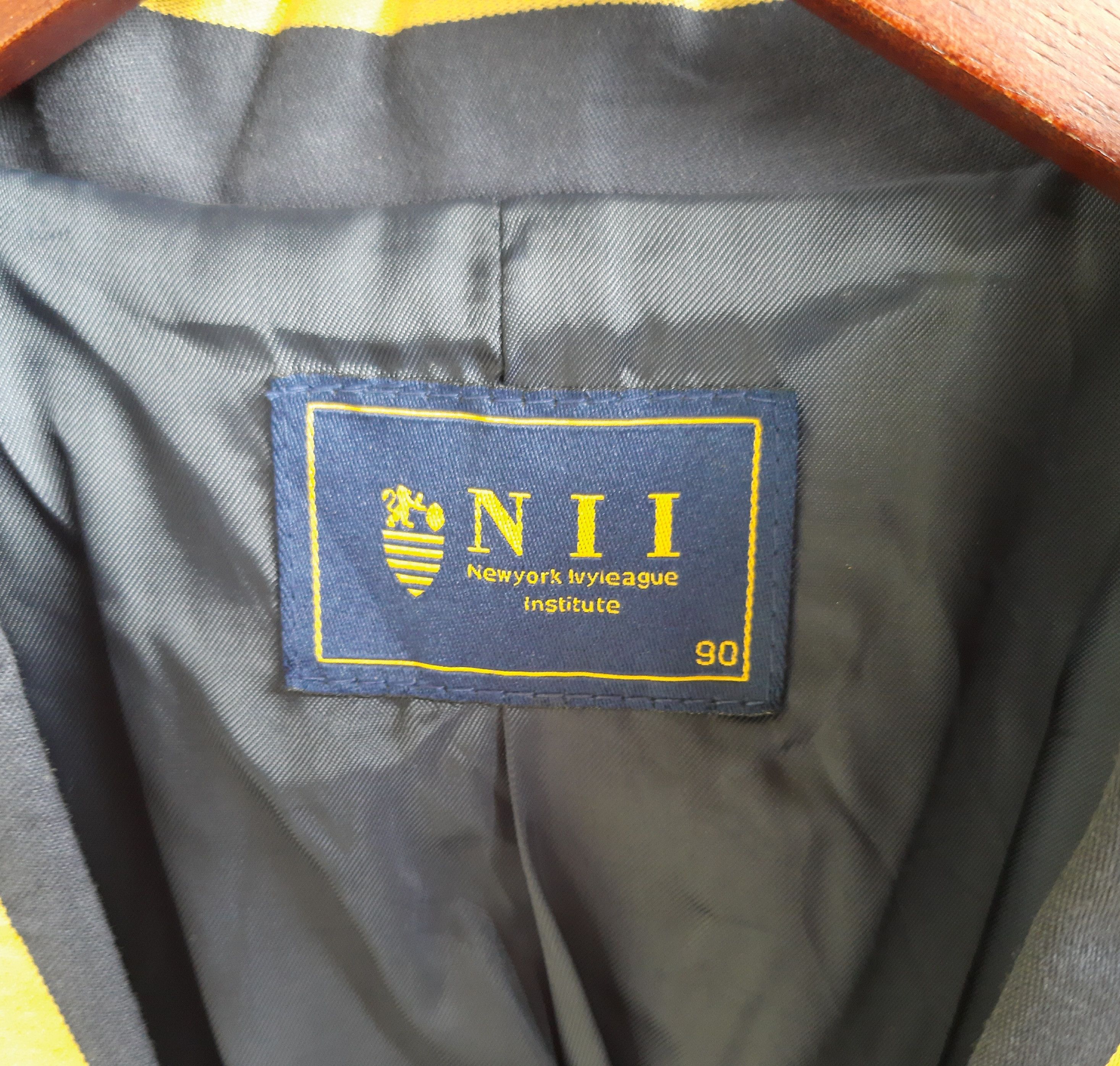 Japanese Brand Y2K NII stripe Japan Blazers Jacket Size M / US 6-8 / IT 42-44 - 6 Thumbnail