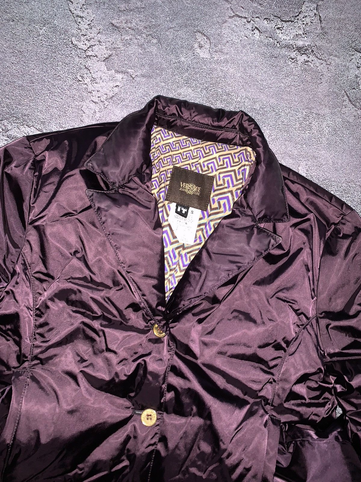Versace × Versace Jeans Couture Versace jeans couture wmns jacket button up monogram medusa Size S / US 4 / IT 40 - 5 Thumbnail
