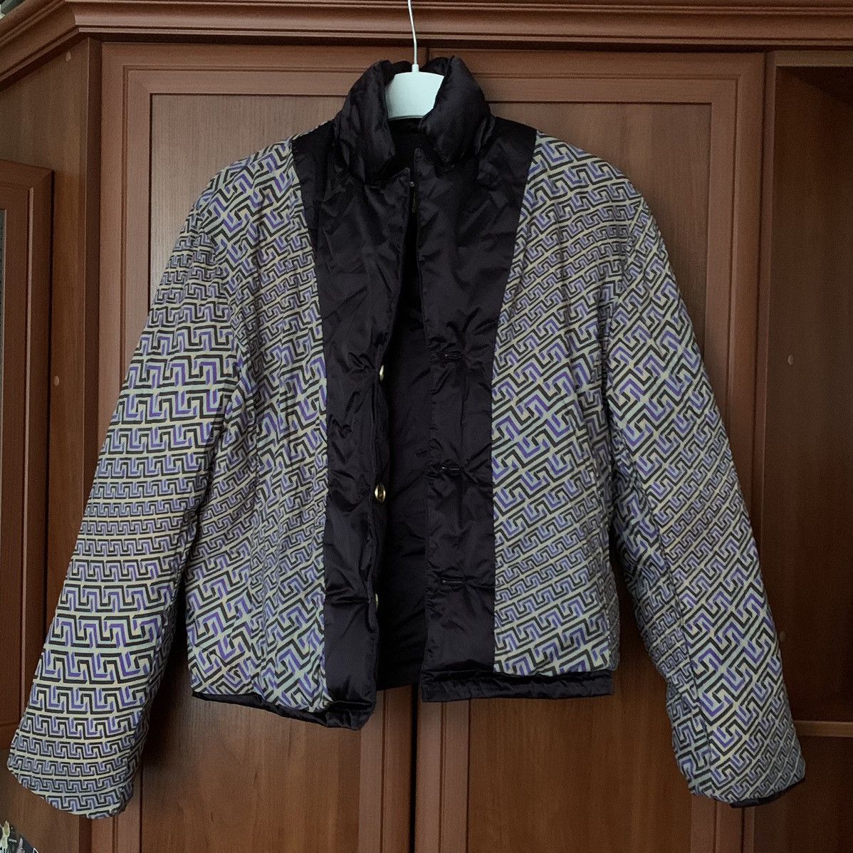Versace × Versace Jeans Couture Versace jeans couture wmns jacket button up monogram medusa Size S / US 4 / IT 40 - 25 Thumbnail