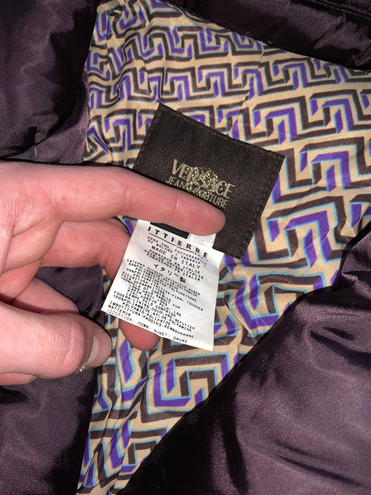 Versace × Versace Jeans Couture Versace jeans couture wmns jacket button up monogram medusa Size S / US 4 / IT 40 - 15 Thumbnail