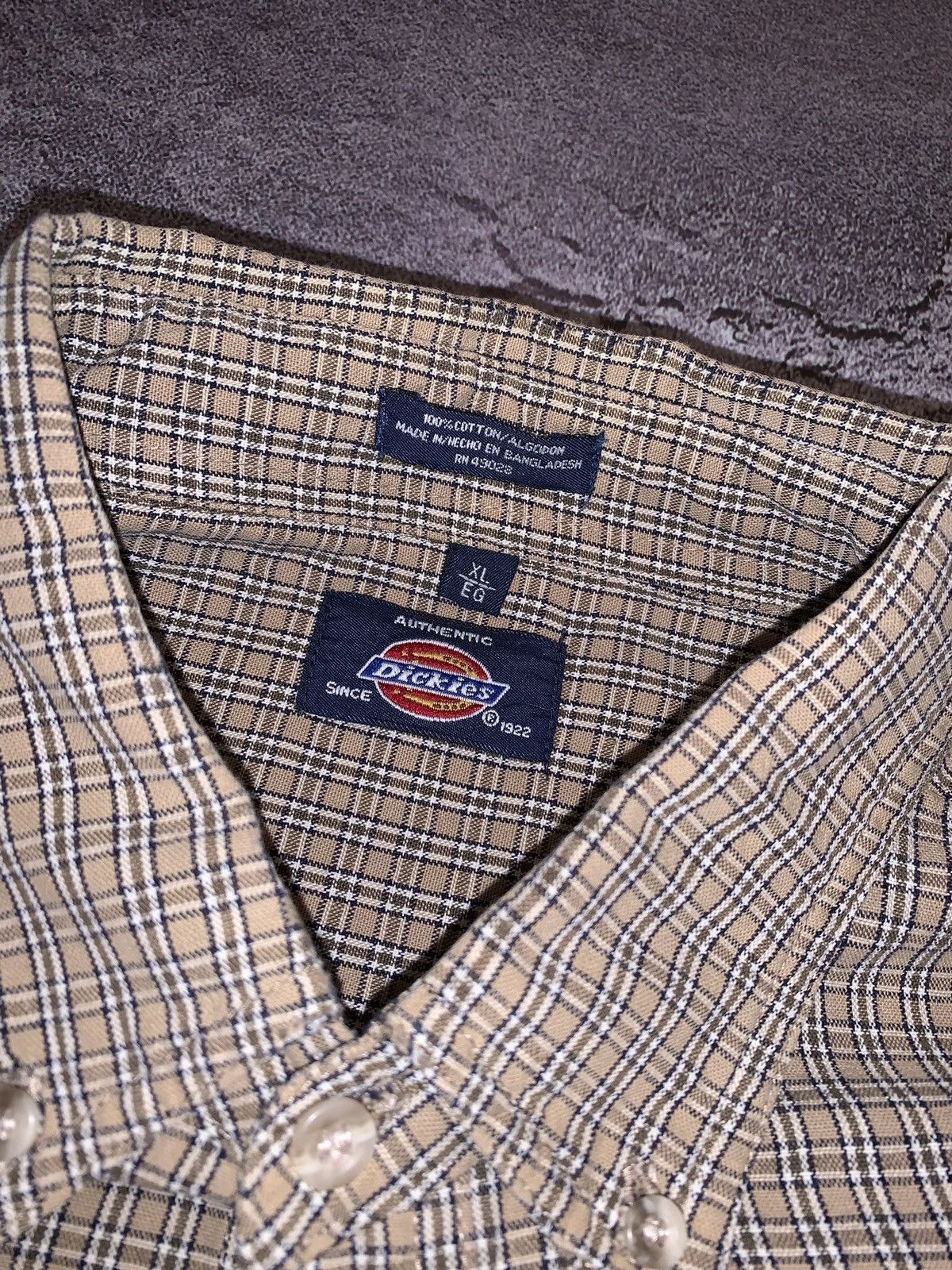 Dickies × Flannel Dickies vintage flannel shirts long sleeve button up Size US XXL / EU 58 / 5 - 7 Thumbnail