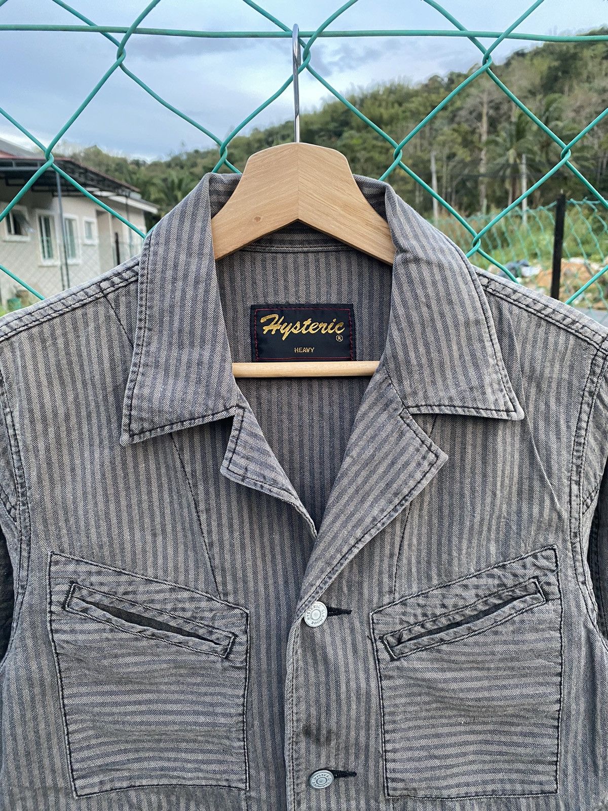 Hysteric Glamour Hysteric Glamour Hickory Workwear Jacket Size M / US 6-8 / IT 42-44 - 3 Thumbnail
