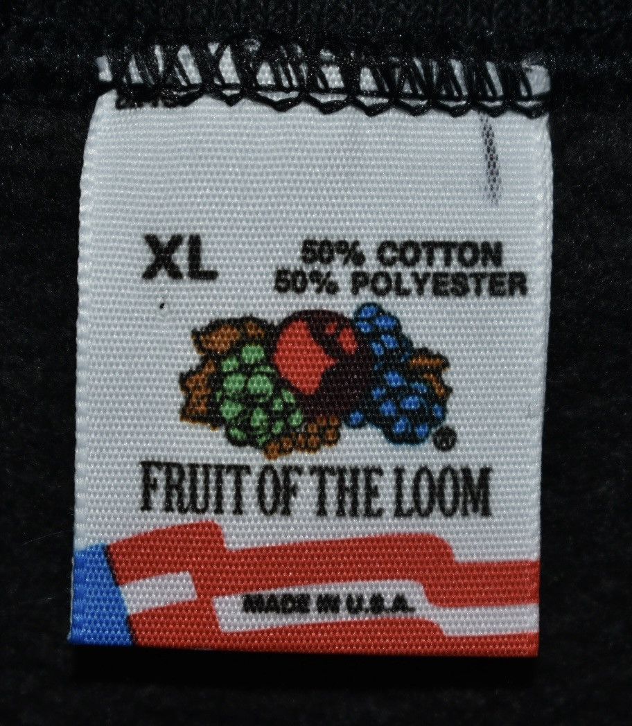 Vintage Vintage 90s Fruit of the Loom Blank Sweatshirt (XL) Size US XL / EU 56 / 4 - 4 Thumbnail