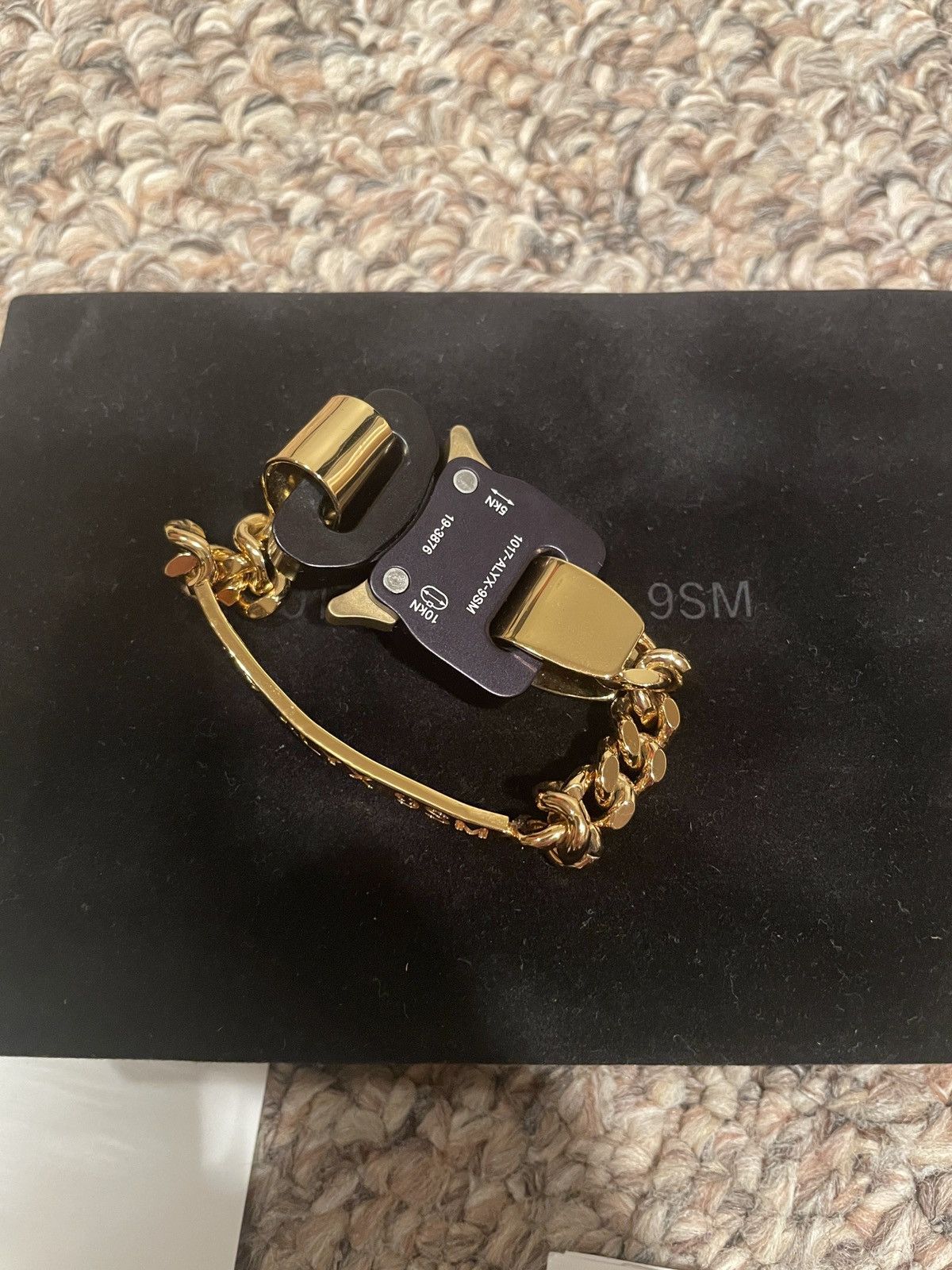 1017 ALYX 9SM Gold Shiny Buckle Bracelet [F21] Size ONE SIZE - 4 Thumbnail