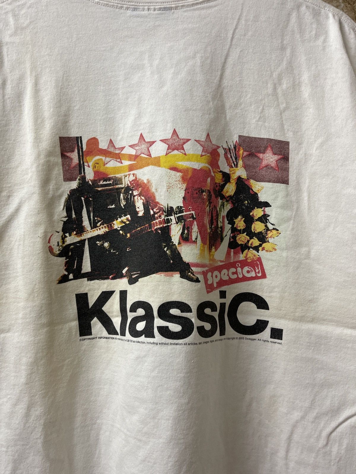 VINTAGE SWAGGER SPECIAL KLASSIC Y2K T-SHIRT VERY RARE