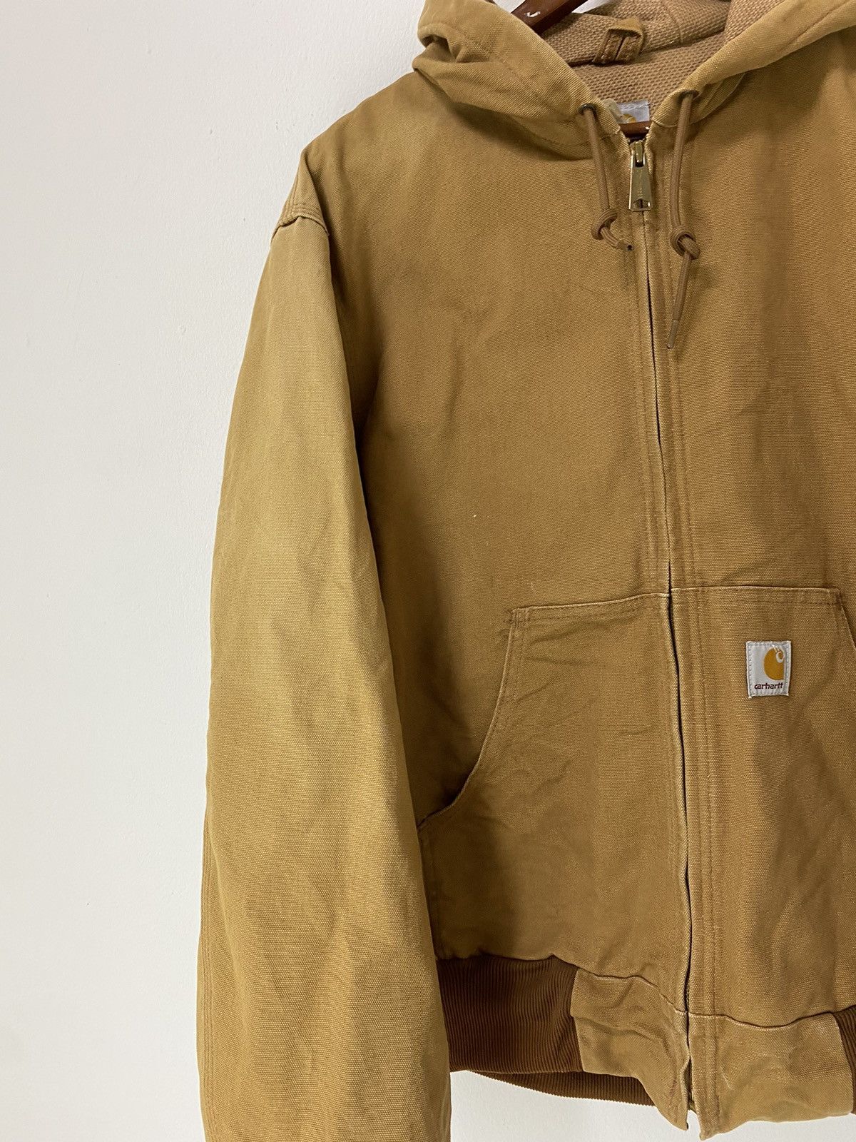 Carhartt Vintage Carhartt Chore Hoodie Jacket Workwear Design Size US S / EU 44-46 / 1 - 6 Thumbnail