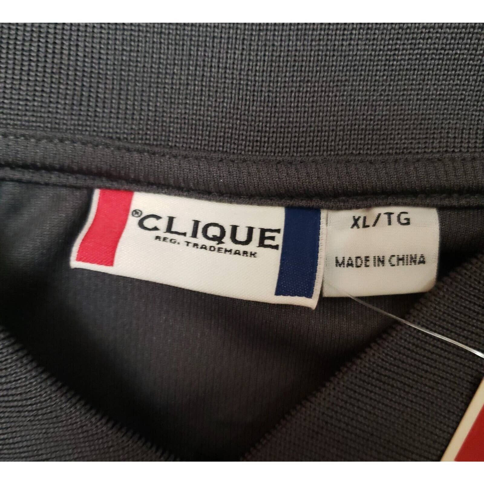 Clique To Help Everyone Polo Mens X Large Gray