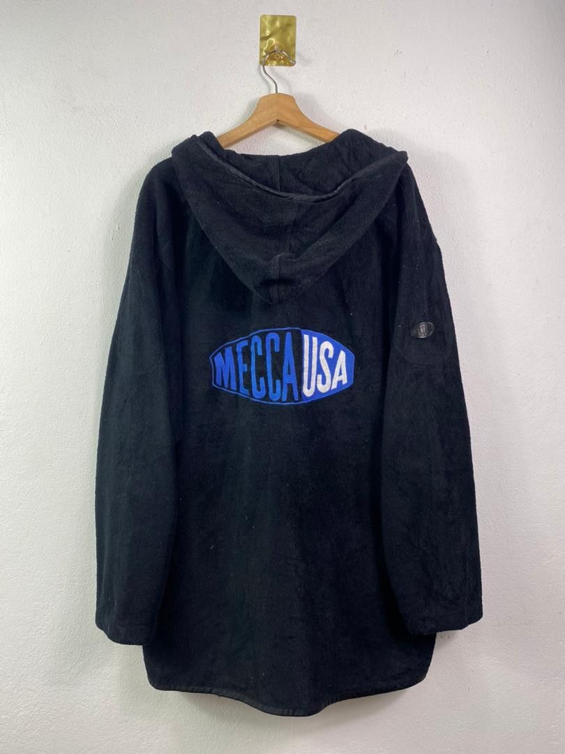 Mecca Y2K Mecca USA Big Logo Hooded Jacket Size US XL / EU 56 / 4 - 1 Thumbnail