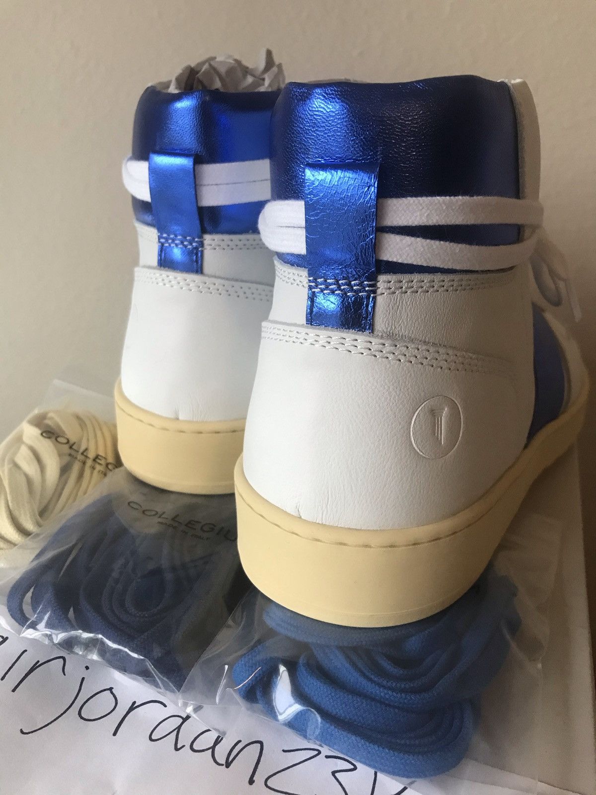 Collegium Collegium Pillar Destroyer High Metallic Blue Sapphire Size US 7.5 / EU 40-41 - 3 Thumbnail