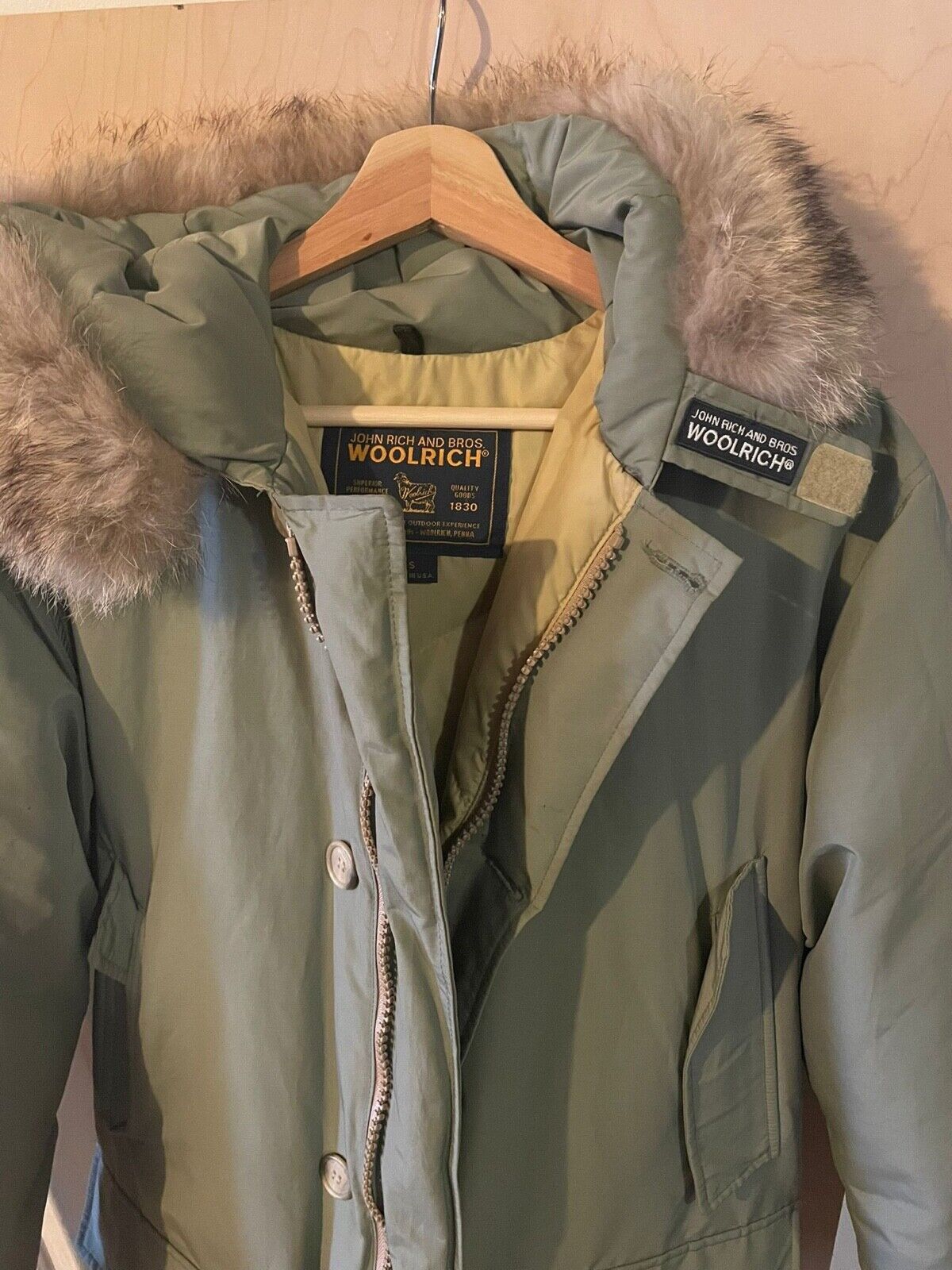 Woolrich Woolen Mills Woolrich Arctic Parka Small Mens - Sage Green Size US S / EU 44-46 / 1 - 4 Thumbnail