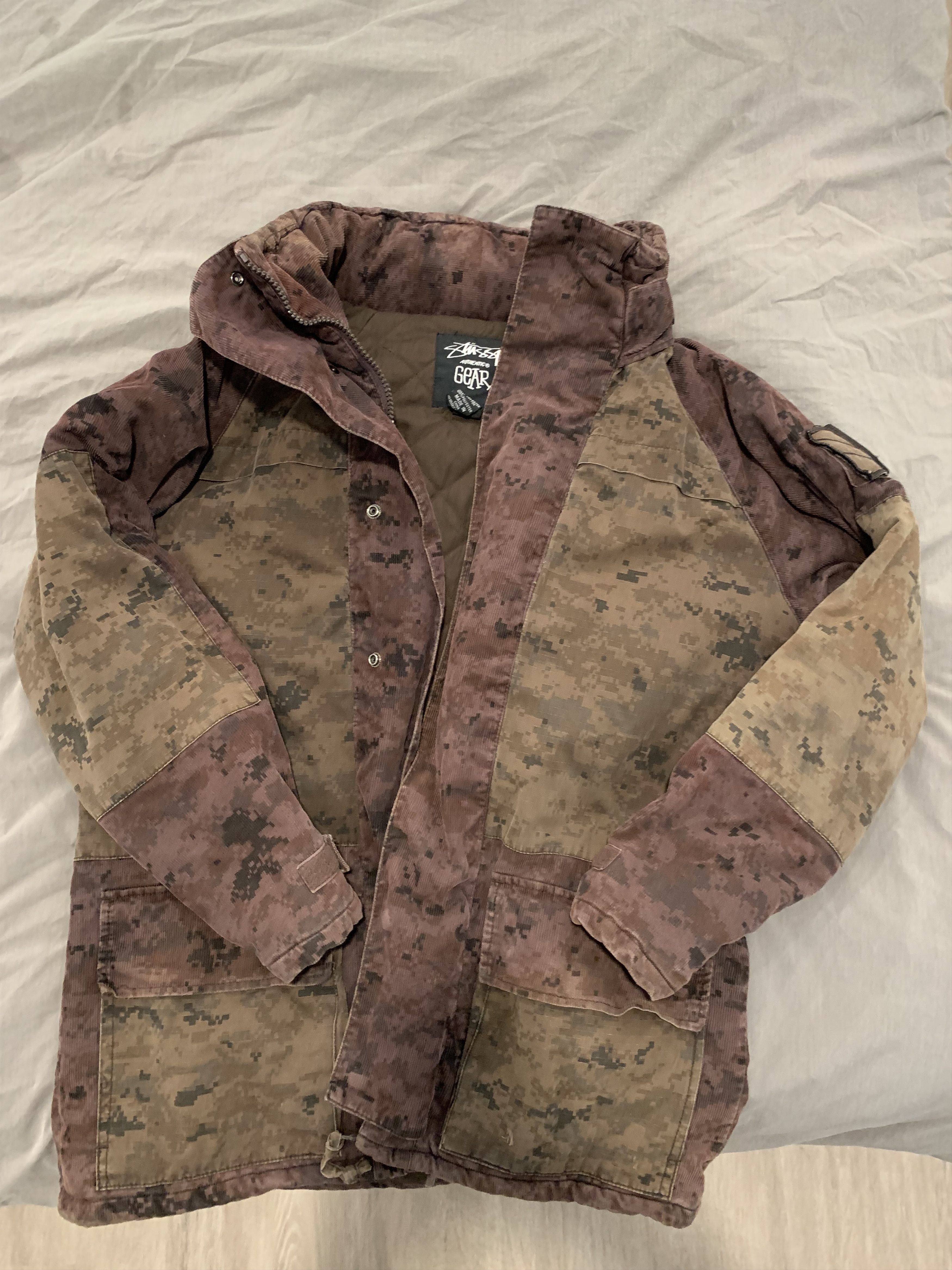 Stussy Study Digital Camo Heavy Jacket Size US L / EU 52-54 / 3 - 1 Thumbnail