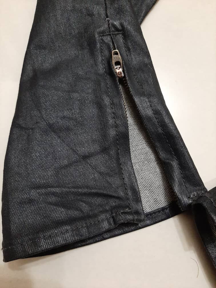 Zara AWESOME DESIGN RARE ZARA BIKERS PANTS RIDERS Size 32" / US 10 / IT 46 - 6 Thumbnail
