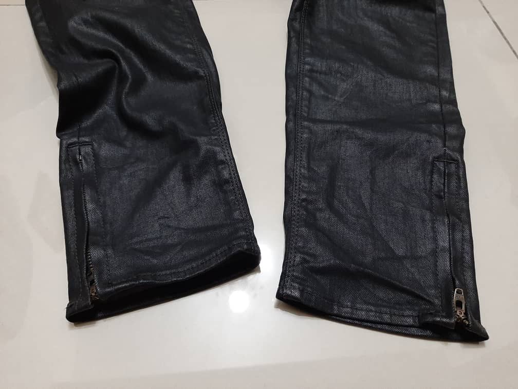 Zara AWESOME DESIGN RARE ZARA BIKERS PANTS RIDERS Size 32" / US 10 / IT 46 - 17 Thumbnail