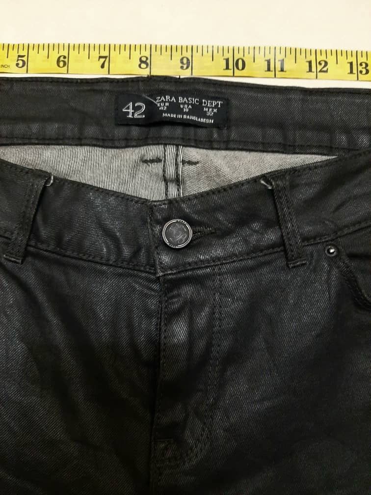 Zara AWESOME DESIGN RARE ZARA BIKERS PANTS RIDERS Size 32" / US 10 / IT 46 - 11 Thumbnail