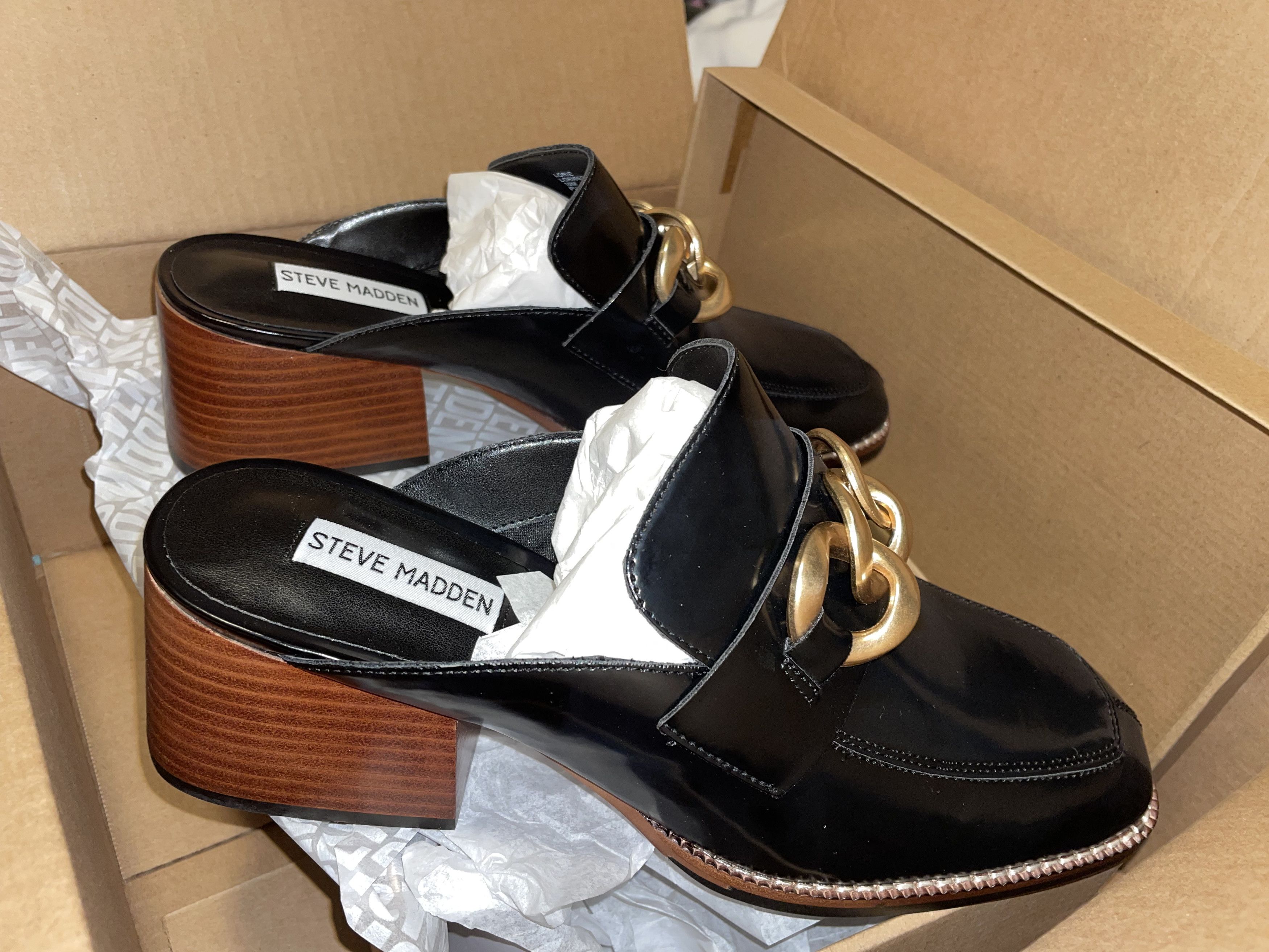 Steve Madden Lorie Black Women's Loafers Size US 10 / IT 40 - 6 Thumbnail