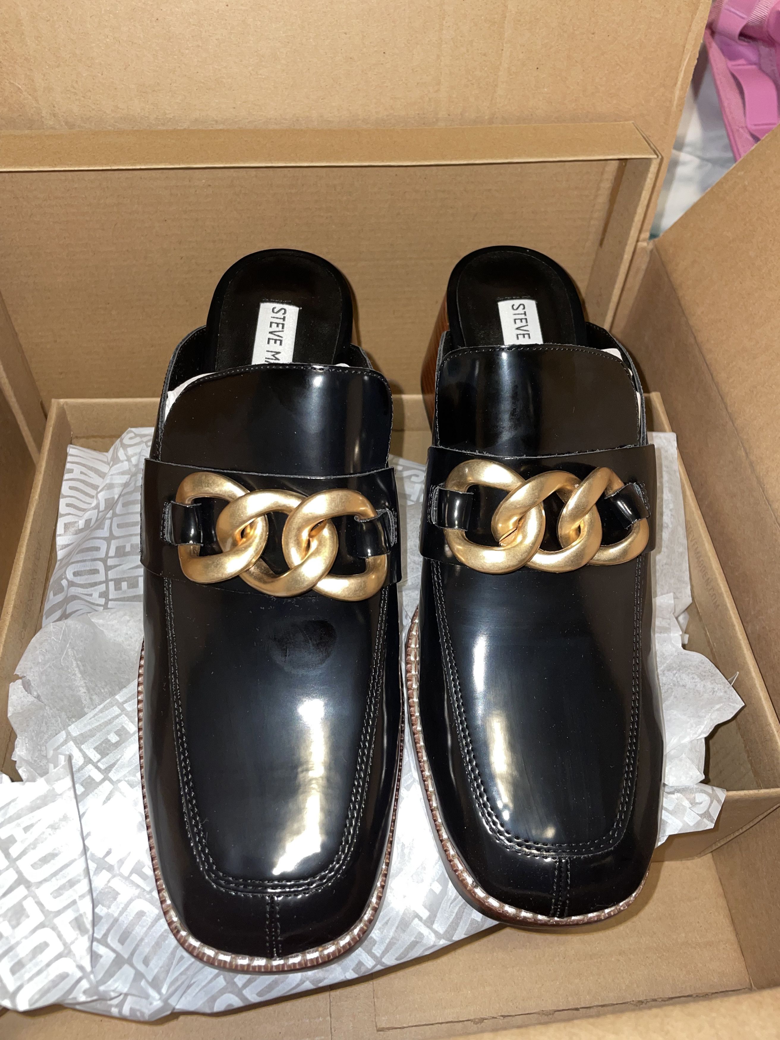 Steve Madden Lorie Black Women's Loafers Size US 10 / IT 40 - 1 Thumbnail