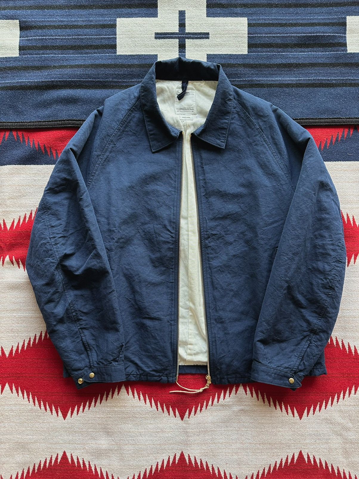 visvim PEYTON SWING TOP - Navy 3番