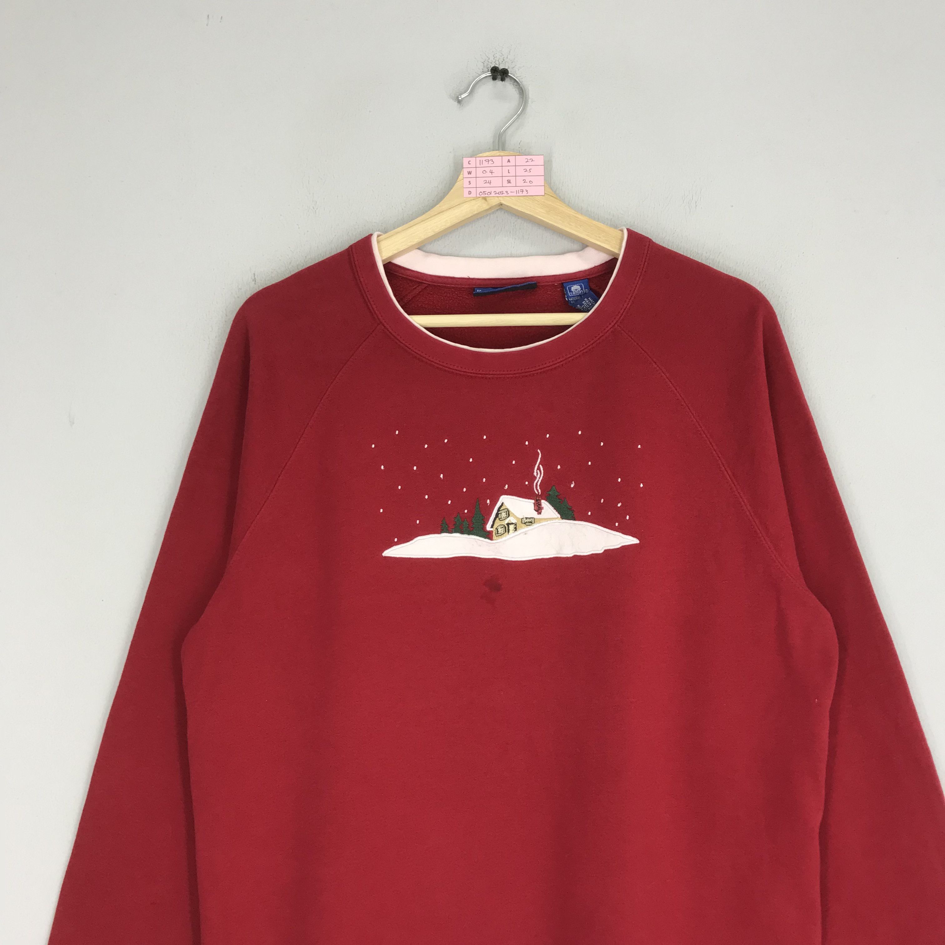 Arts & Science Vintage Retro Graphic Snow House Nature Sweatshirts Size US M / EU 48-50 / 2 - 3 Thumbnail