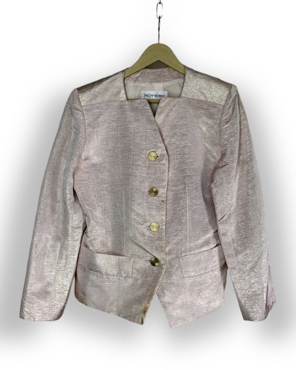 Hedi Slimane Hedi Slimane Yves Saint Laurent Blouse Buttons Size US M / EU 48-50 / 2 - 1 Thumbnail