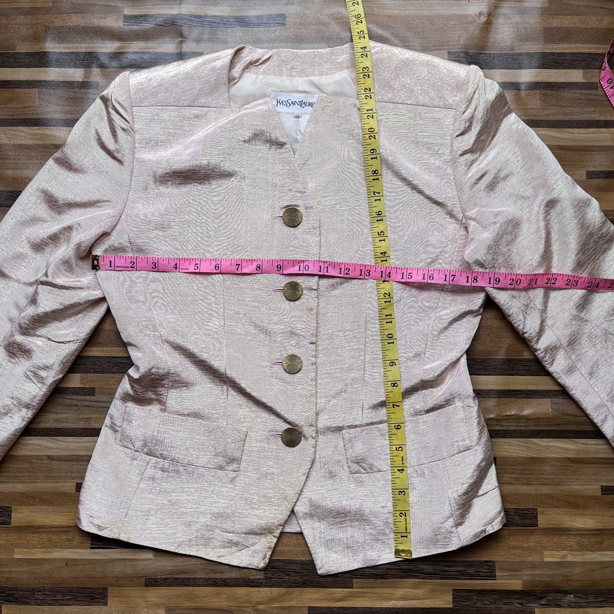 Hedi Slimane Hedi Slimane Yves Saint Laurent Blouse Buttons Size US M / EU 48-50 / 2 - 5 Thumbnail