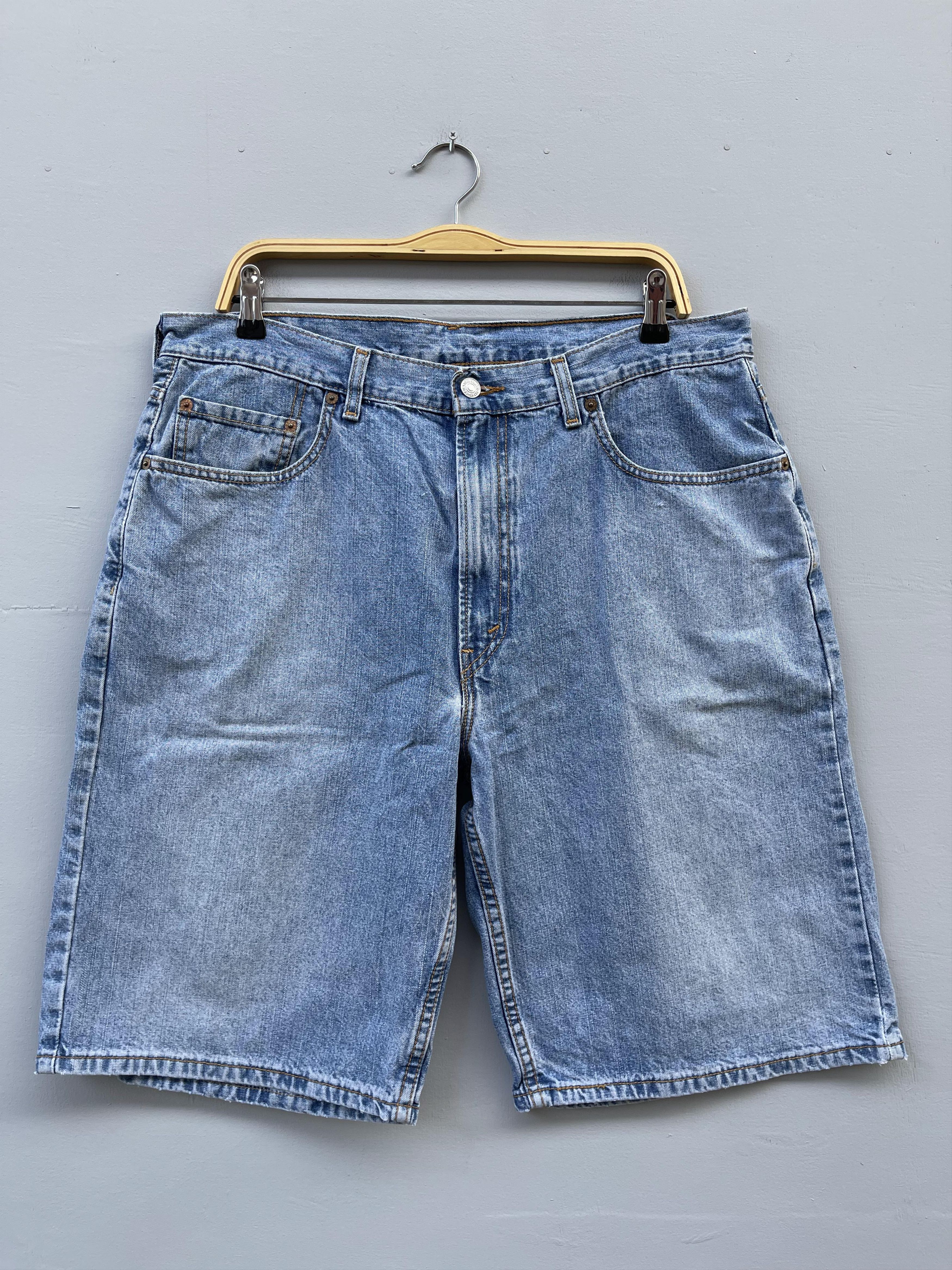 ERL × Levi's New ERL x Levis 501 Distressed Denim Shorts