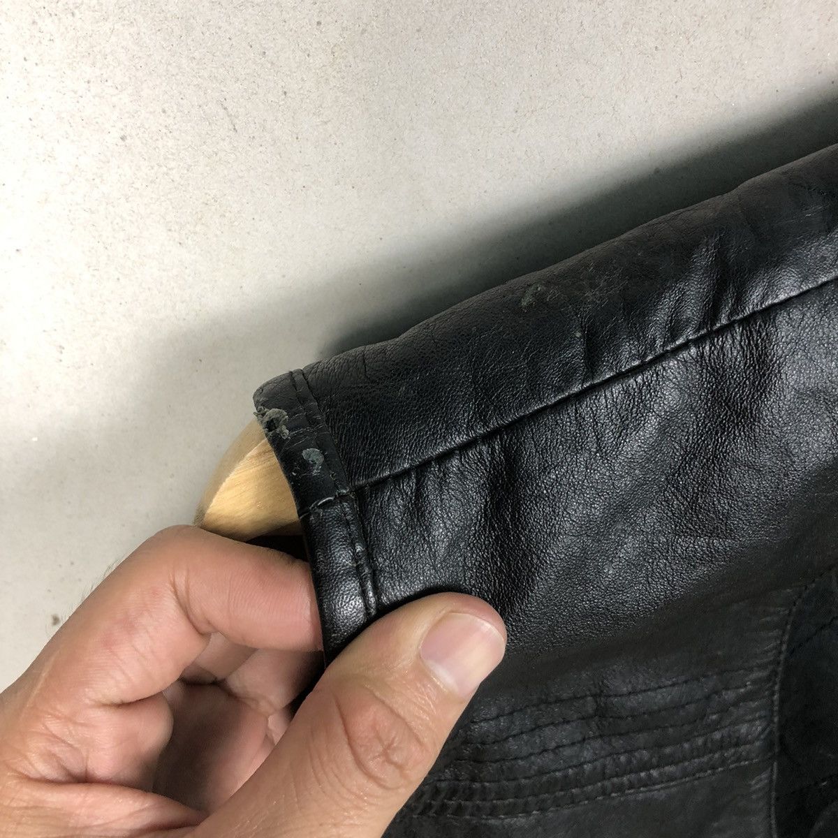 Japanese Brand Amirson’s Mens Luxury Leather Vest Jacket Multipocket Size US M / EU 48-50 / 2 - 9 Thumbnail
